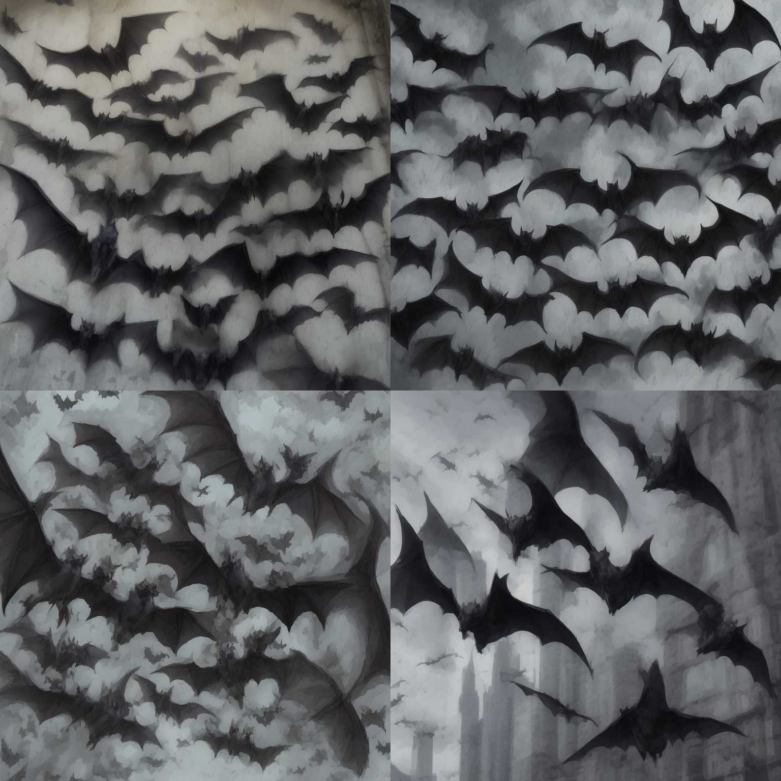 Bats during the day