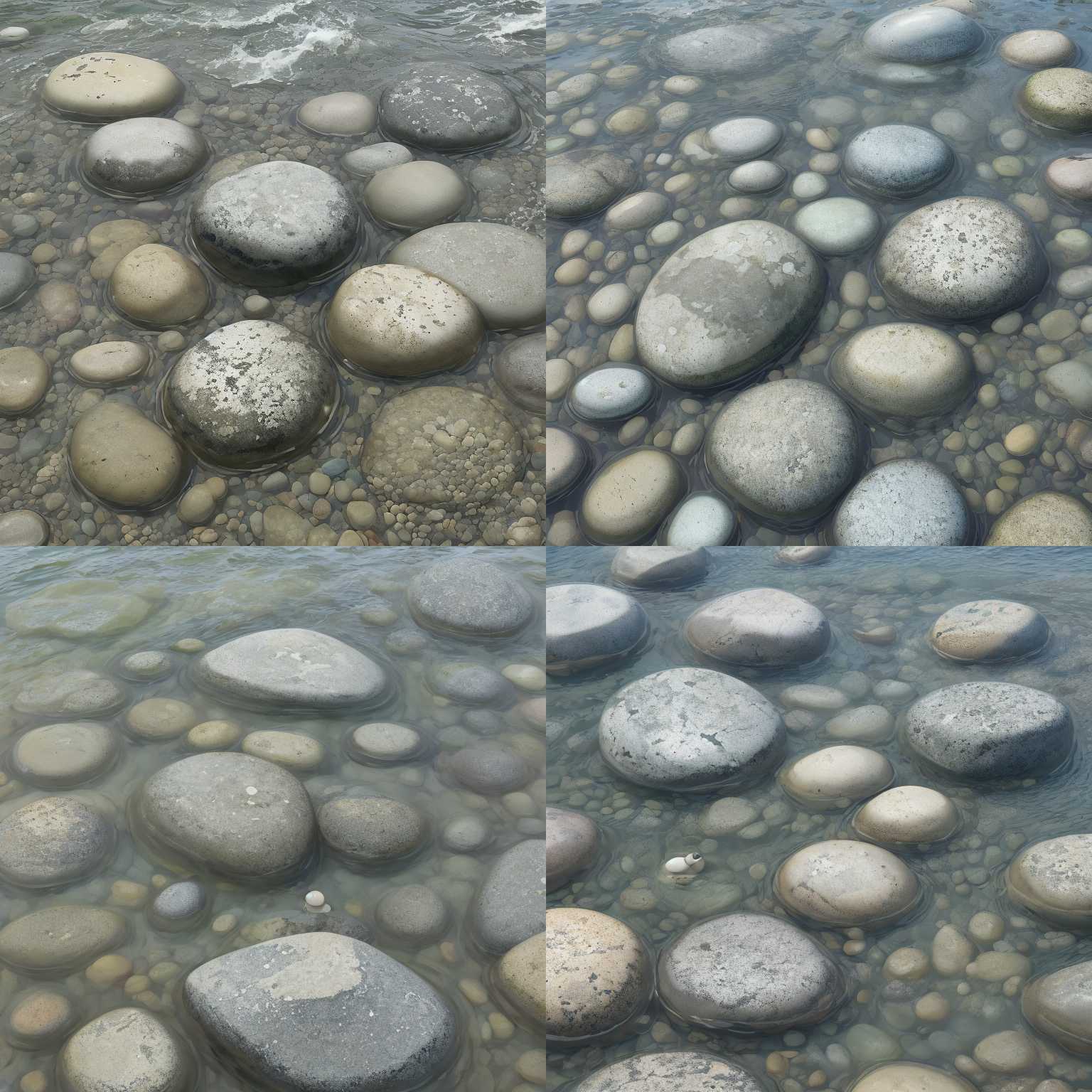 A pebble in the water
