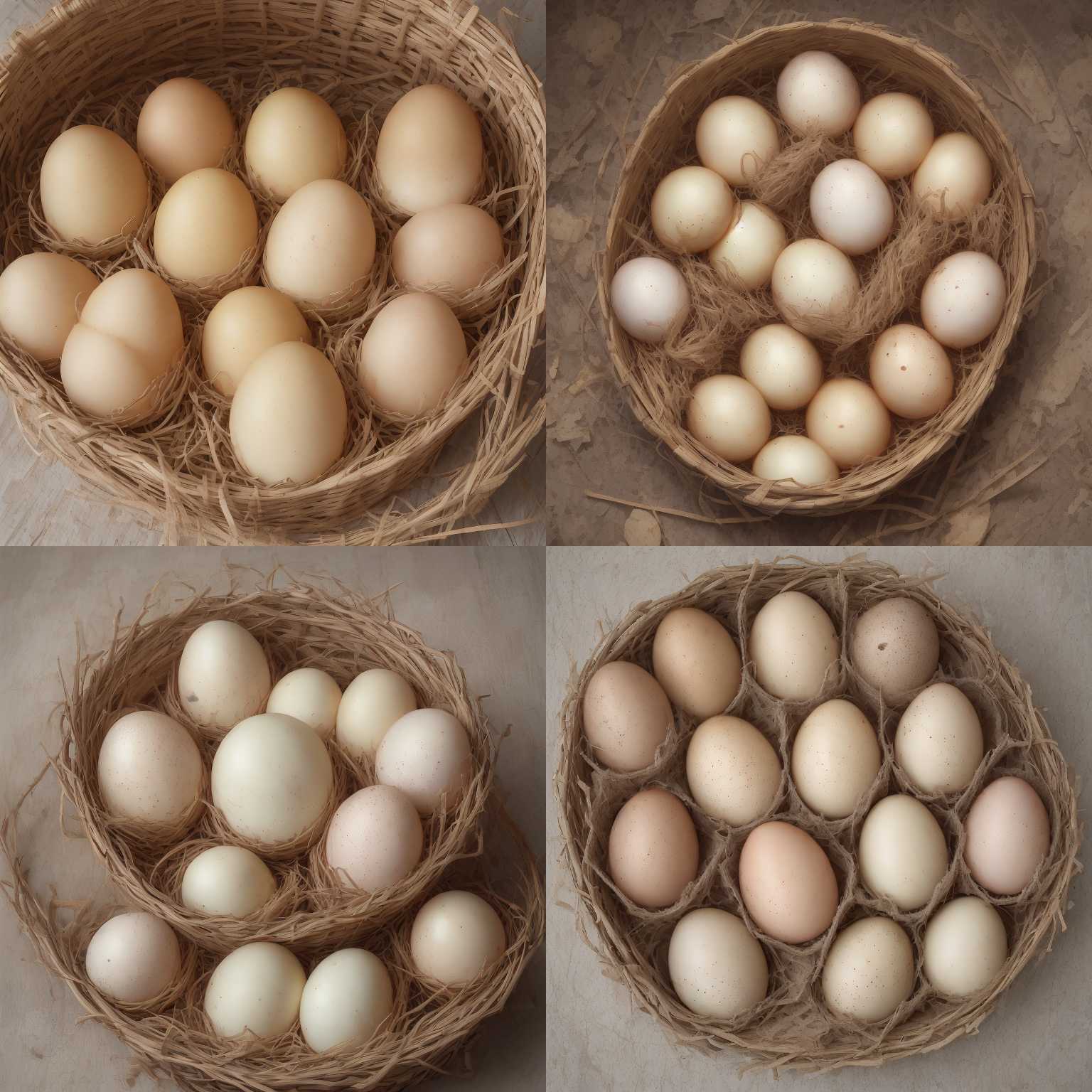 Newly hatched eggs