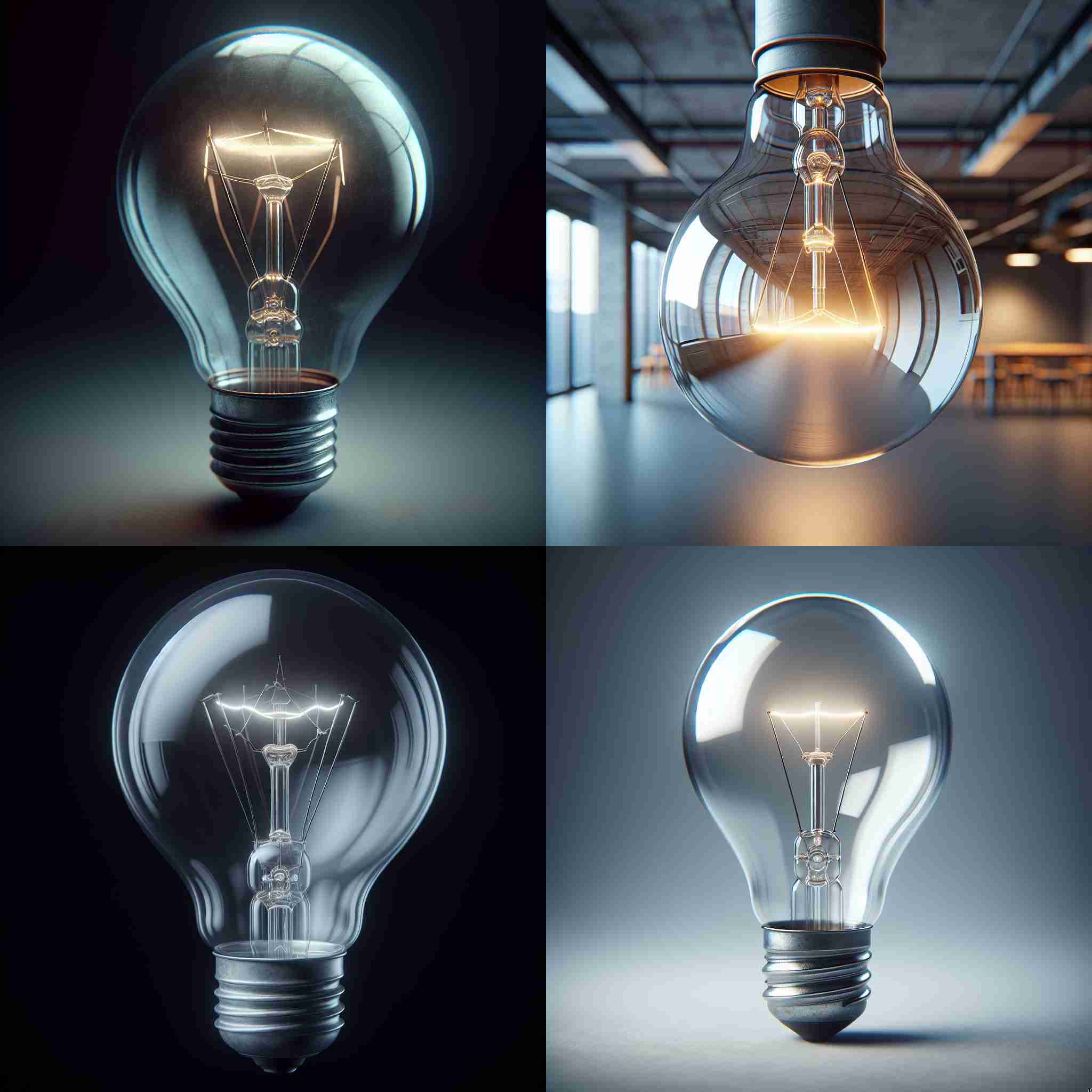 A lightbulb without electricity