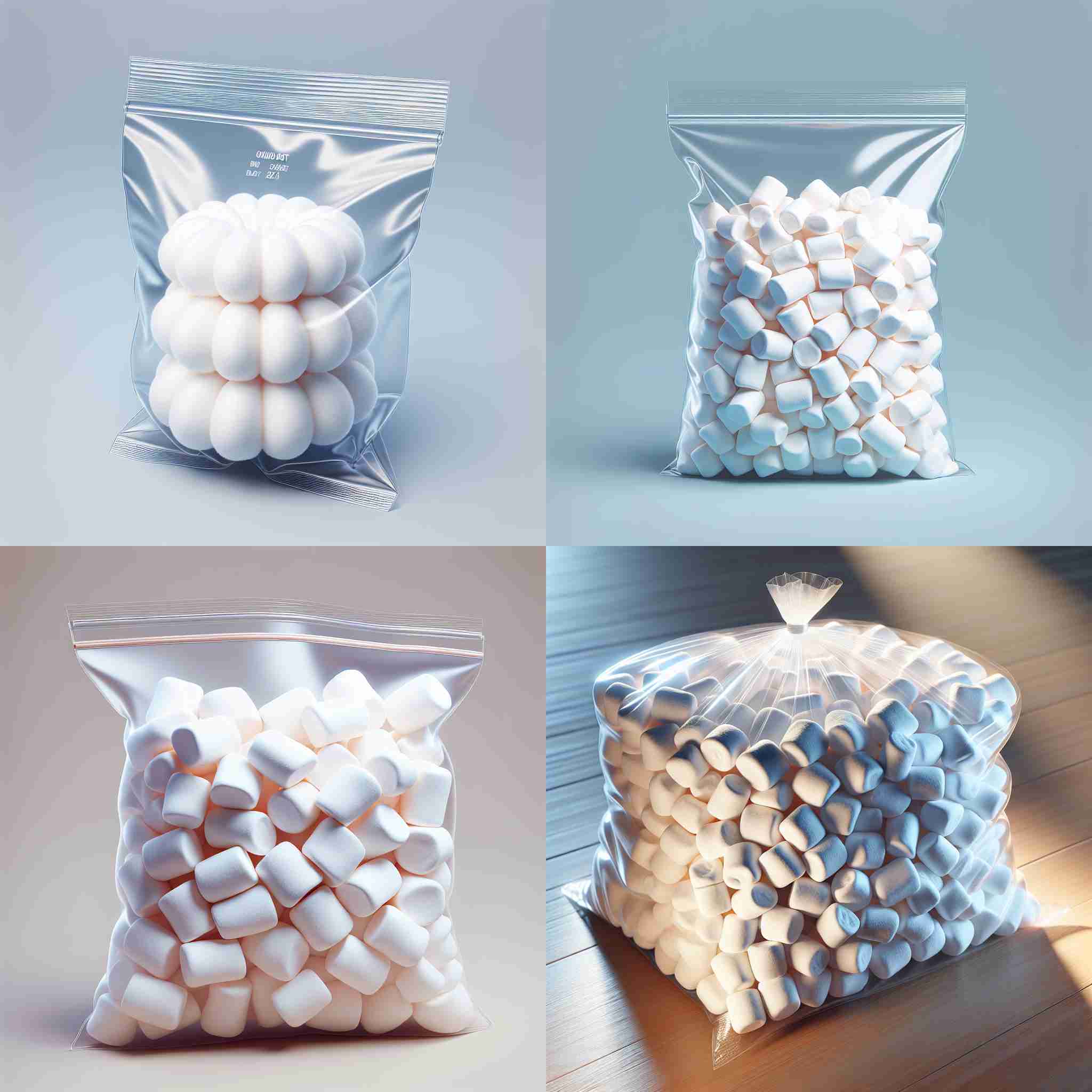 Marshmallow in a bag