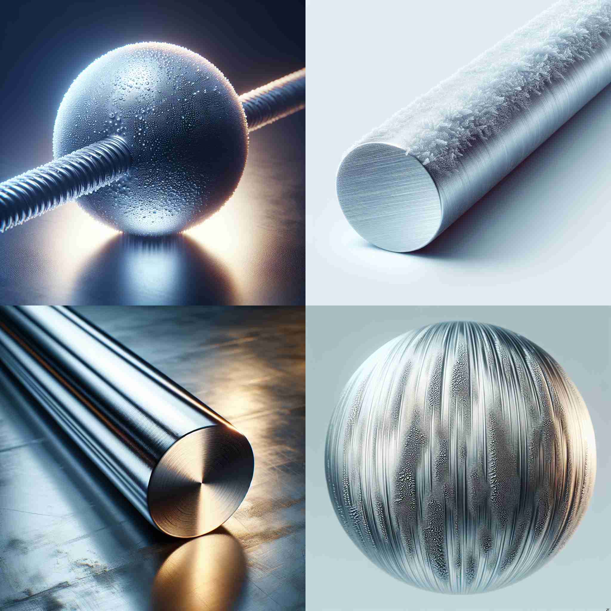 A cold metal rod