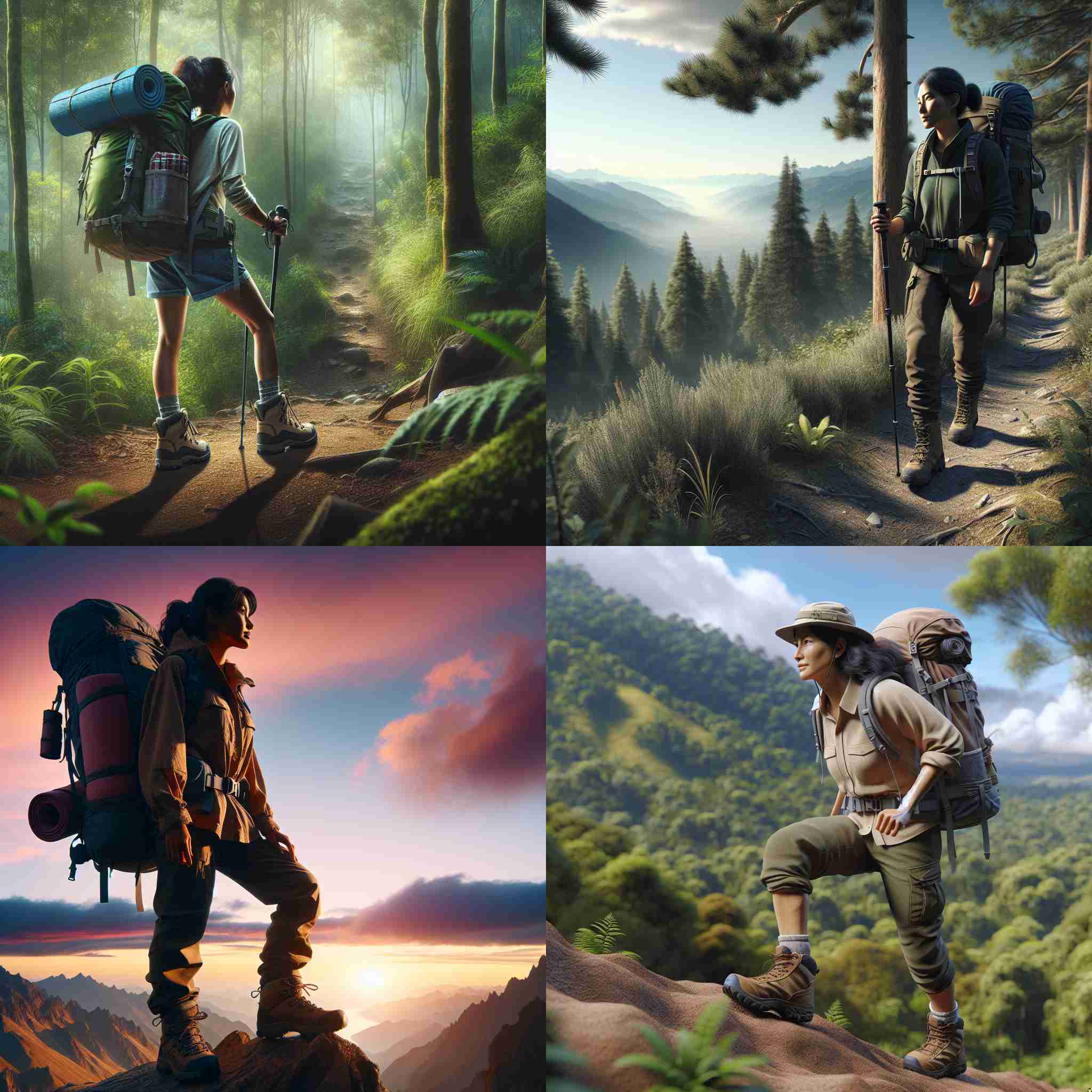 A hiker