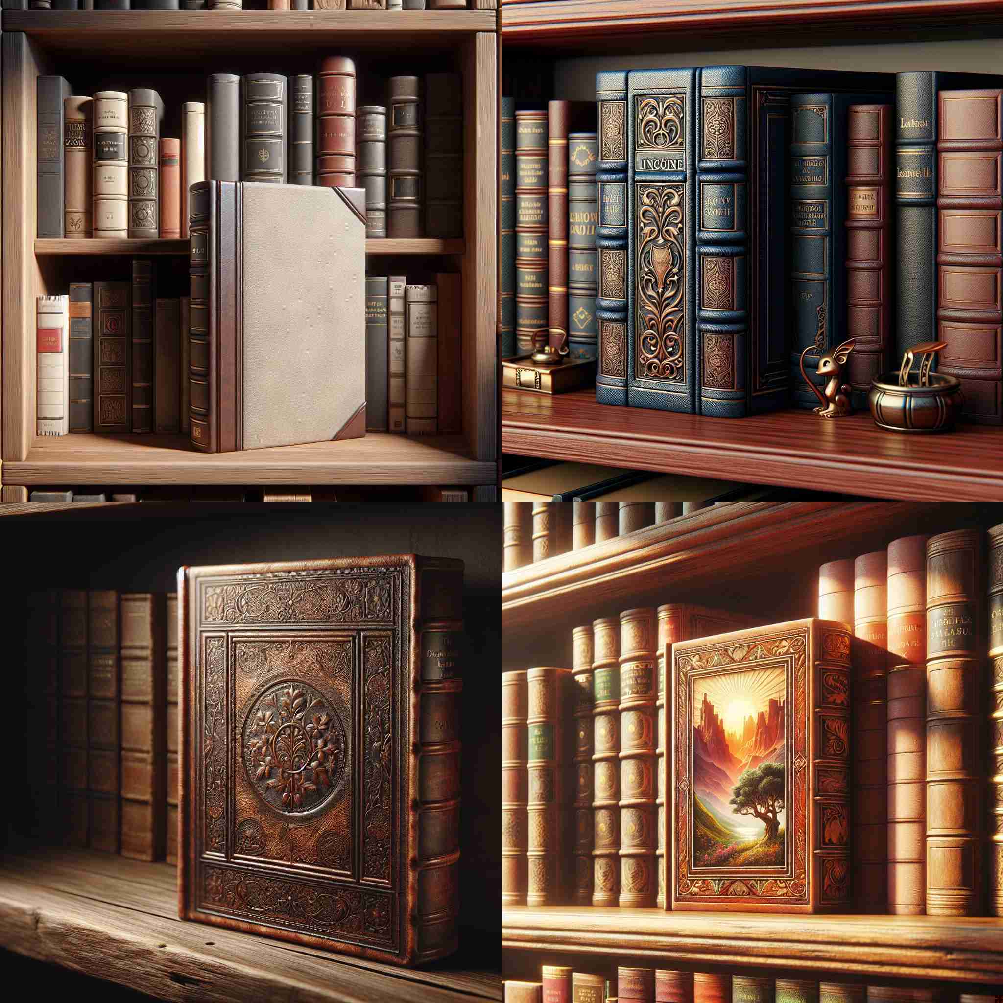 A book on a shelf