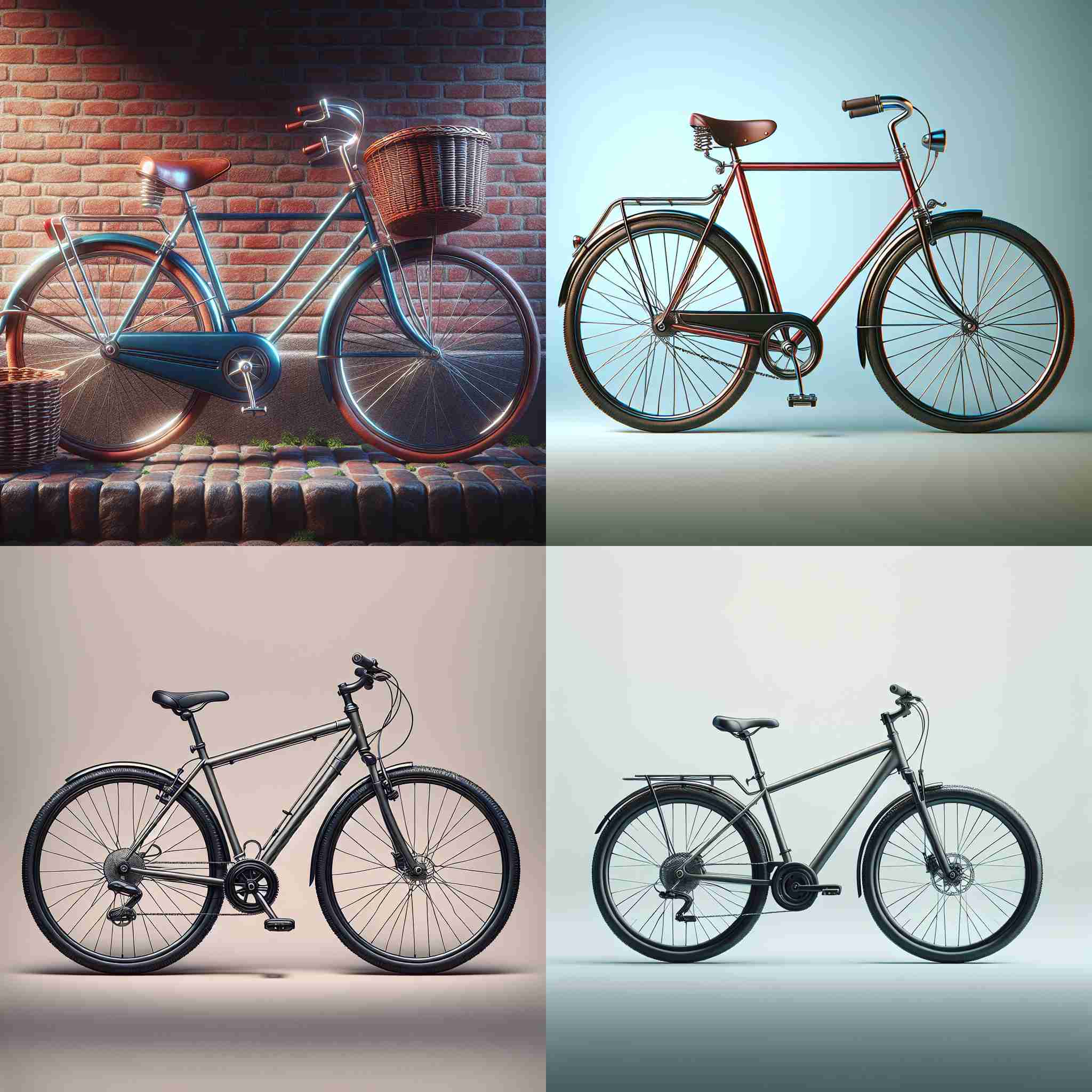 A bicycle