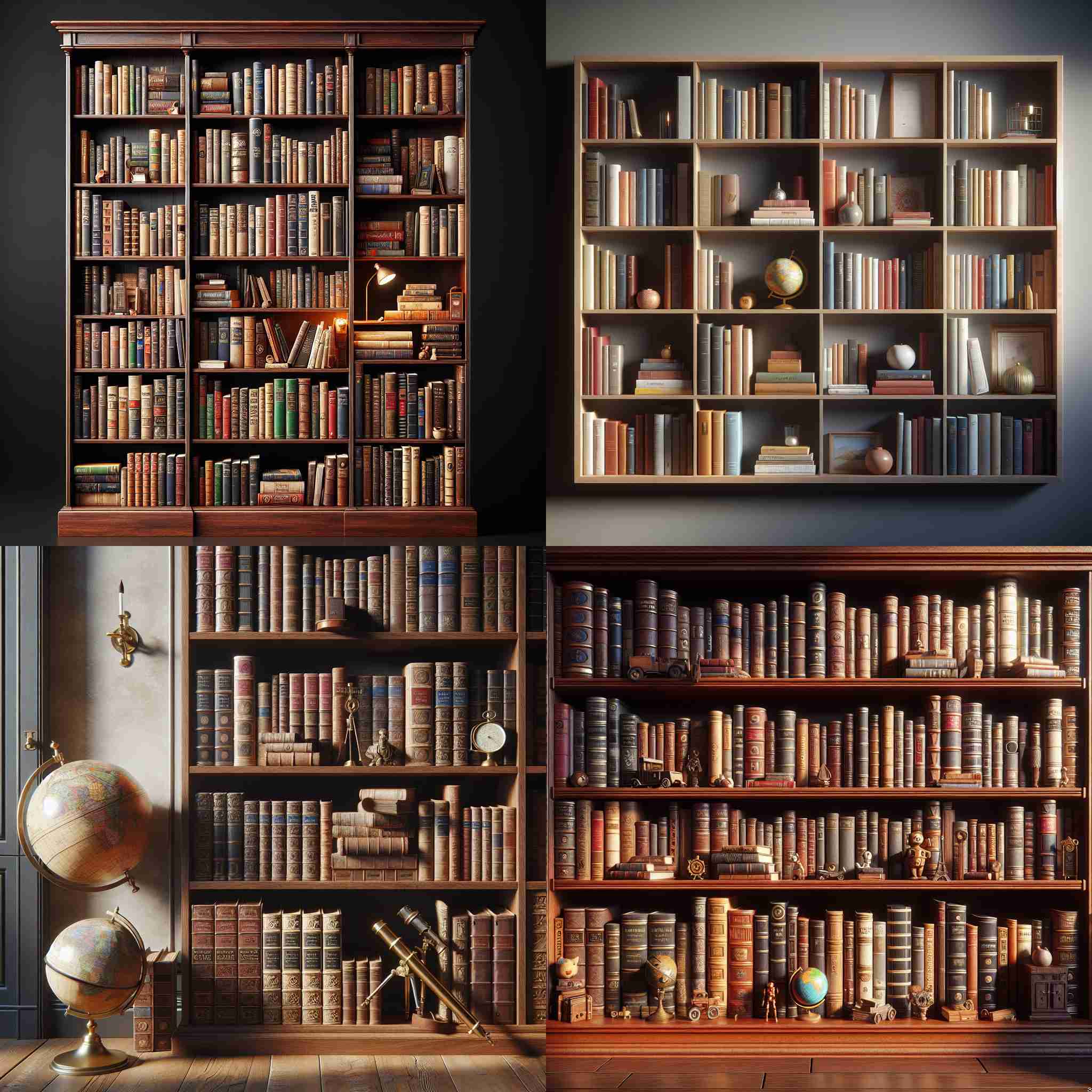 A bookshelf