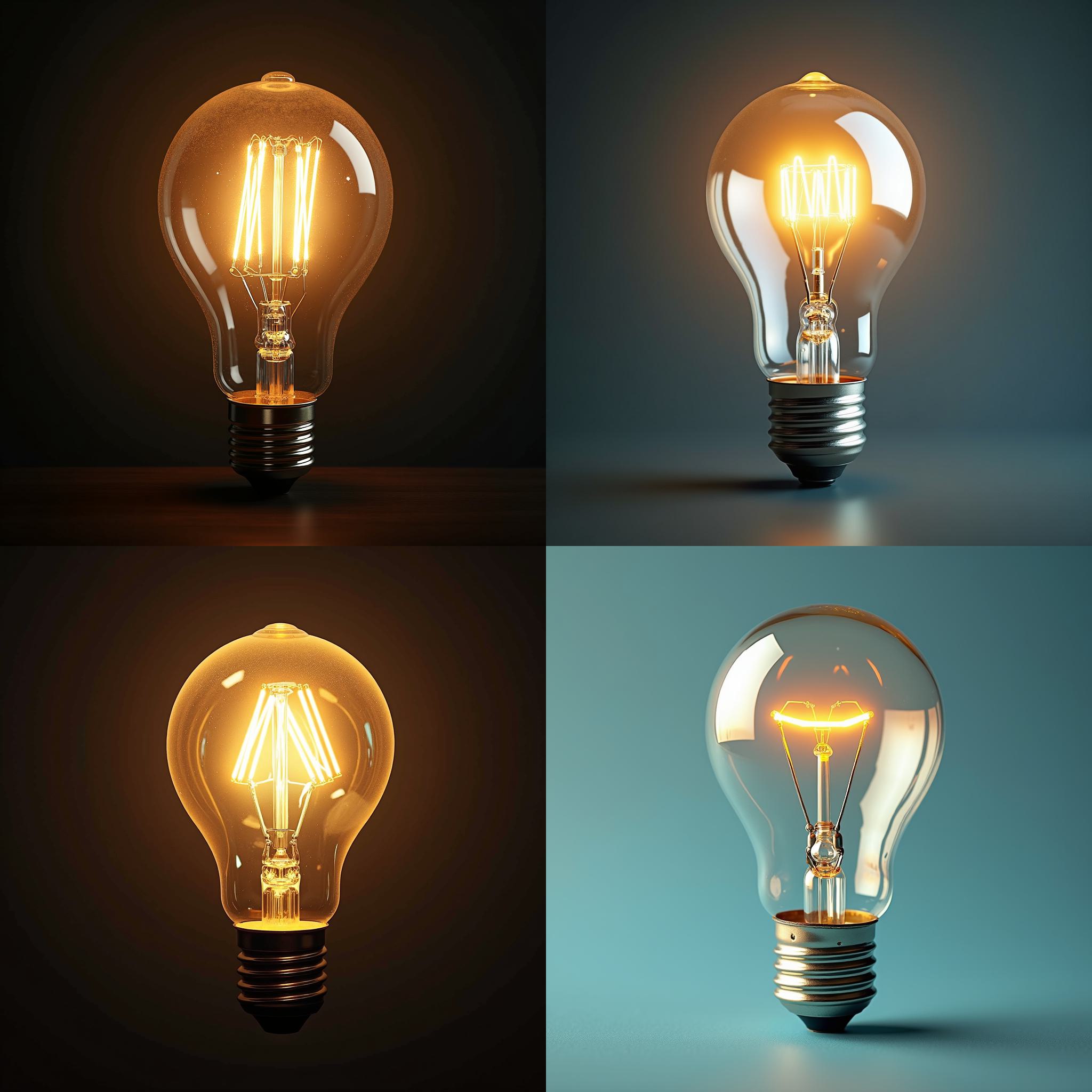 A lightbulb without electricity