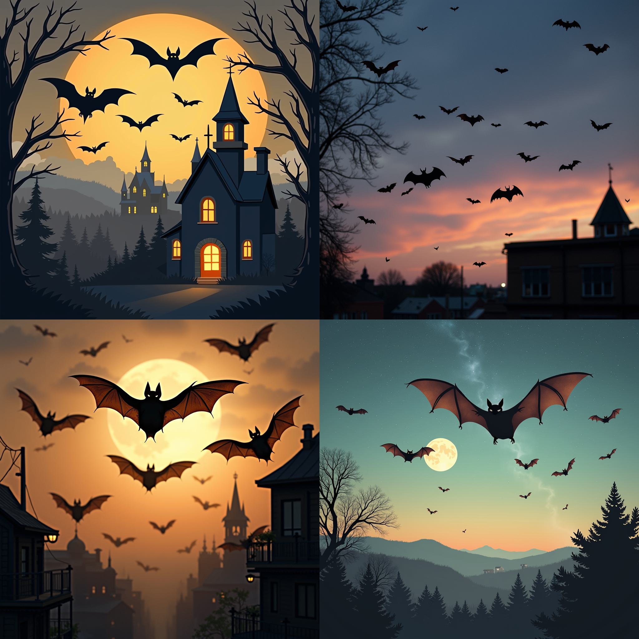 Bats during the day