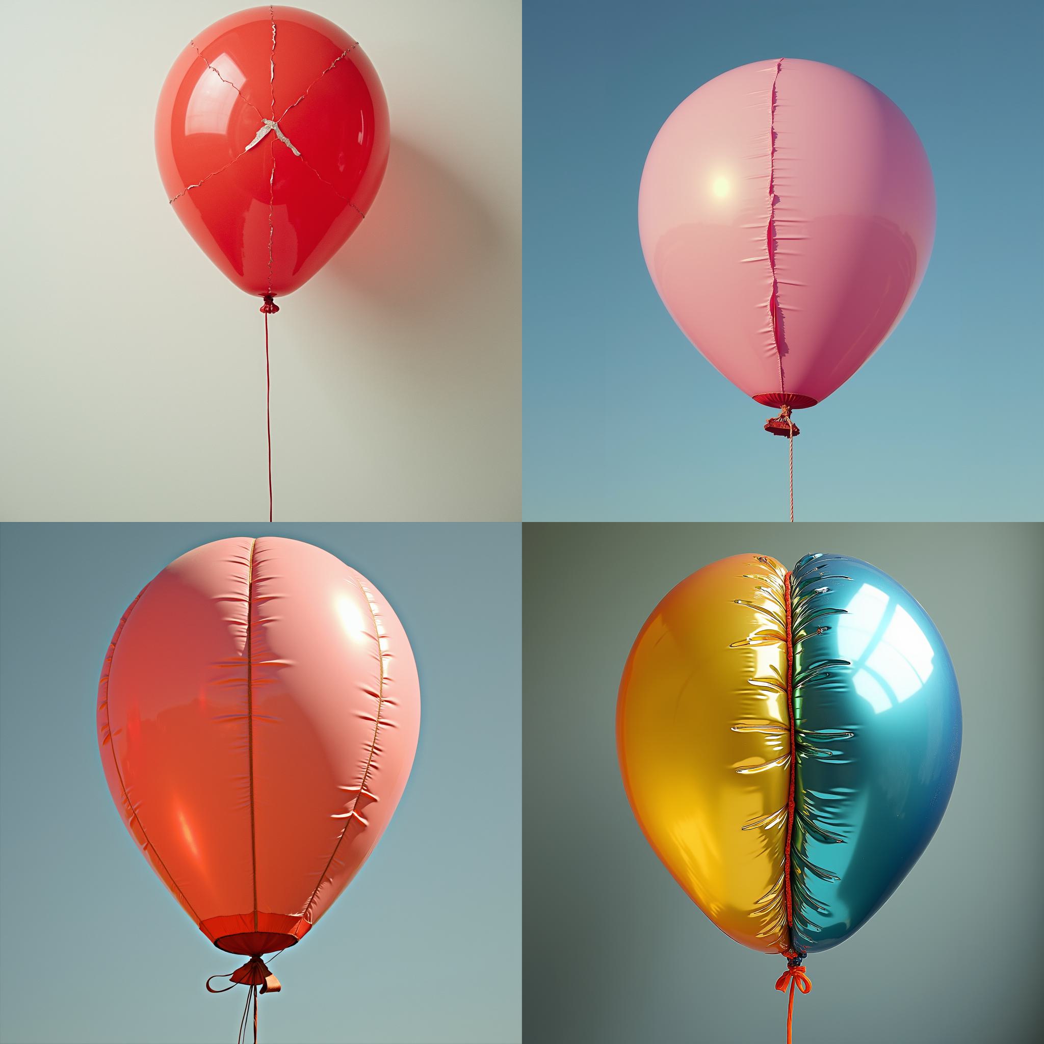 A punctured party balloon