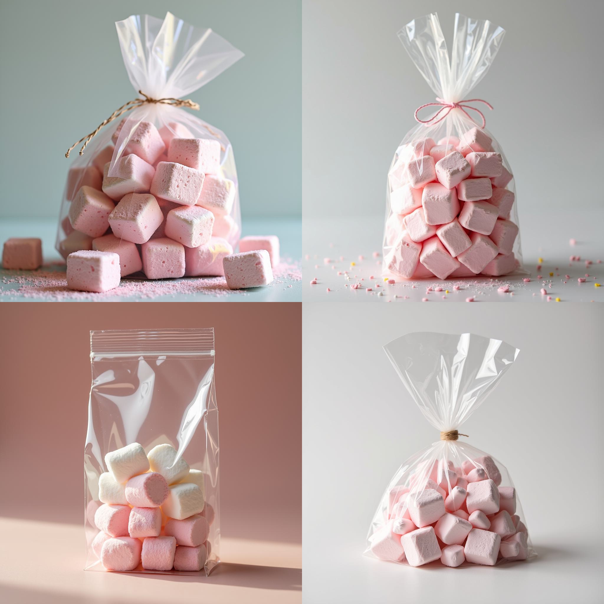 Marshmallow in a bag