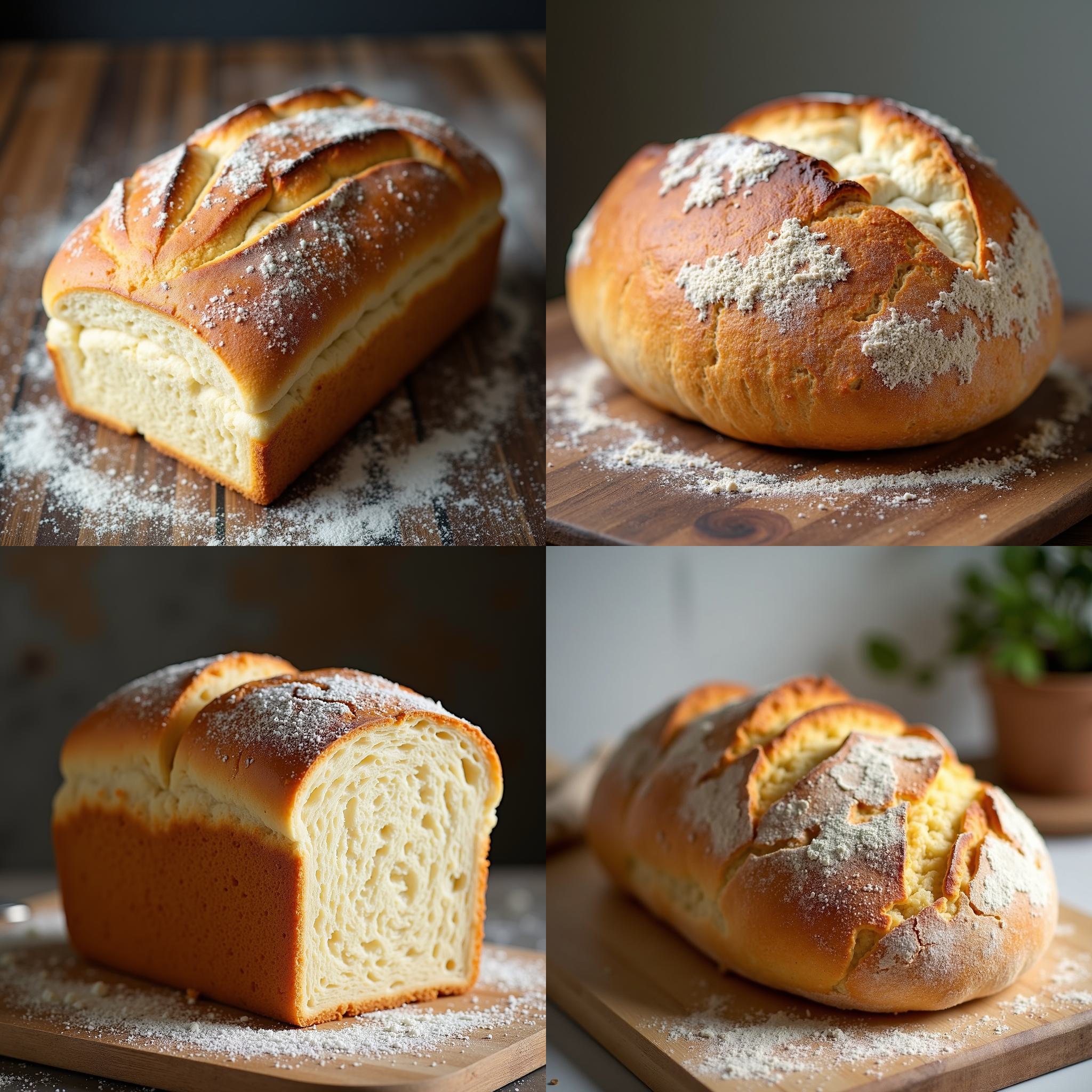 A loaf of bread ready to be baked