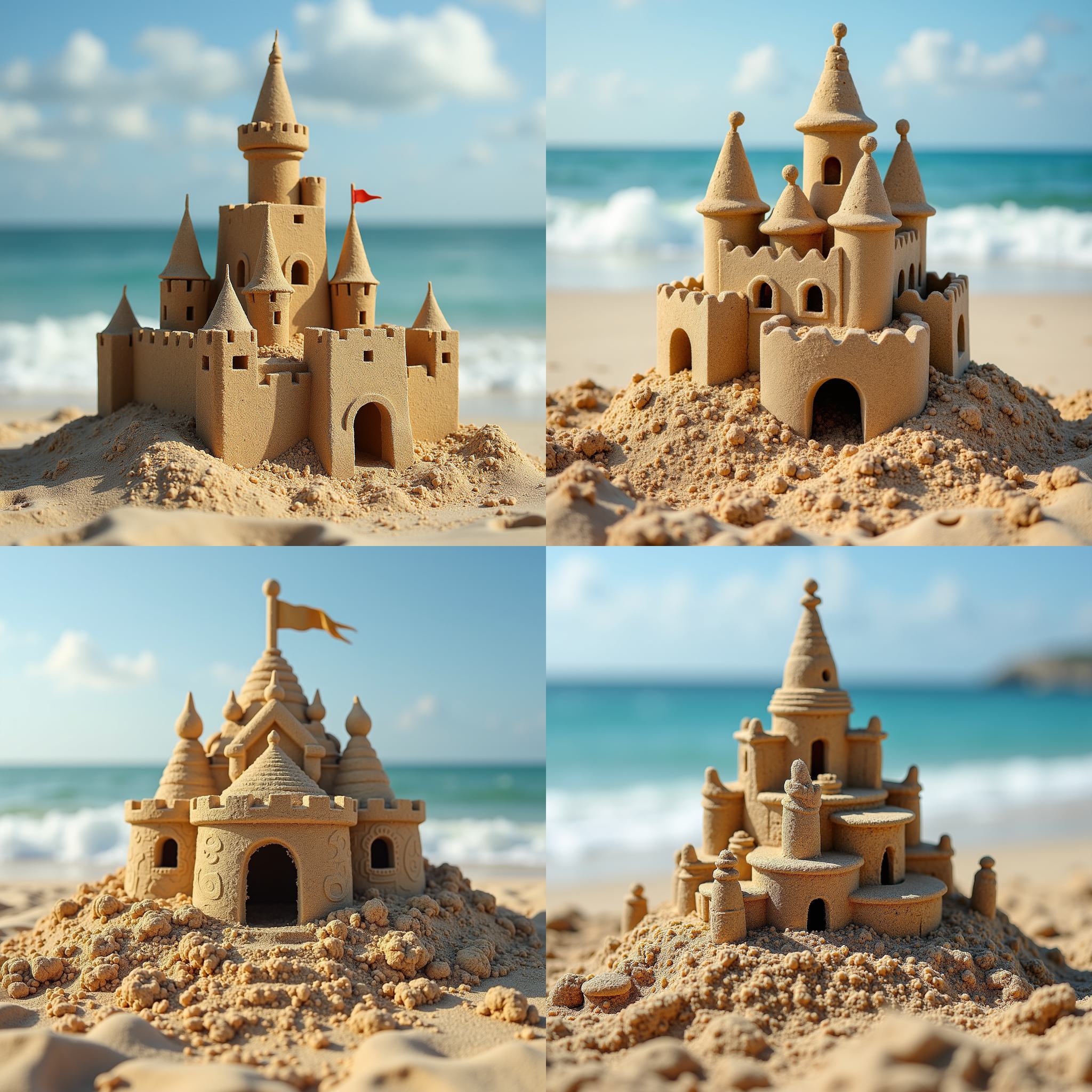 A sandcastle