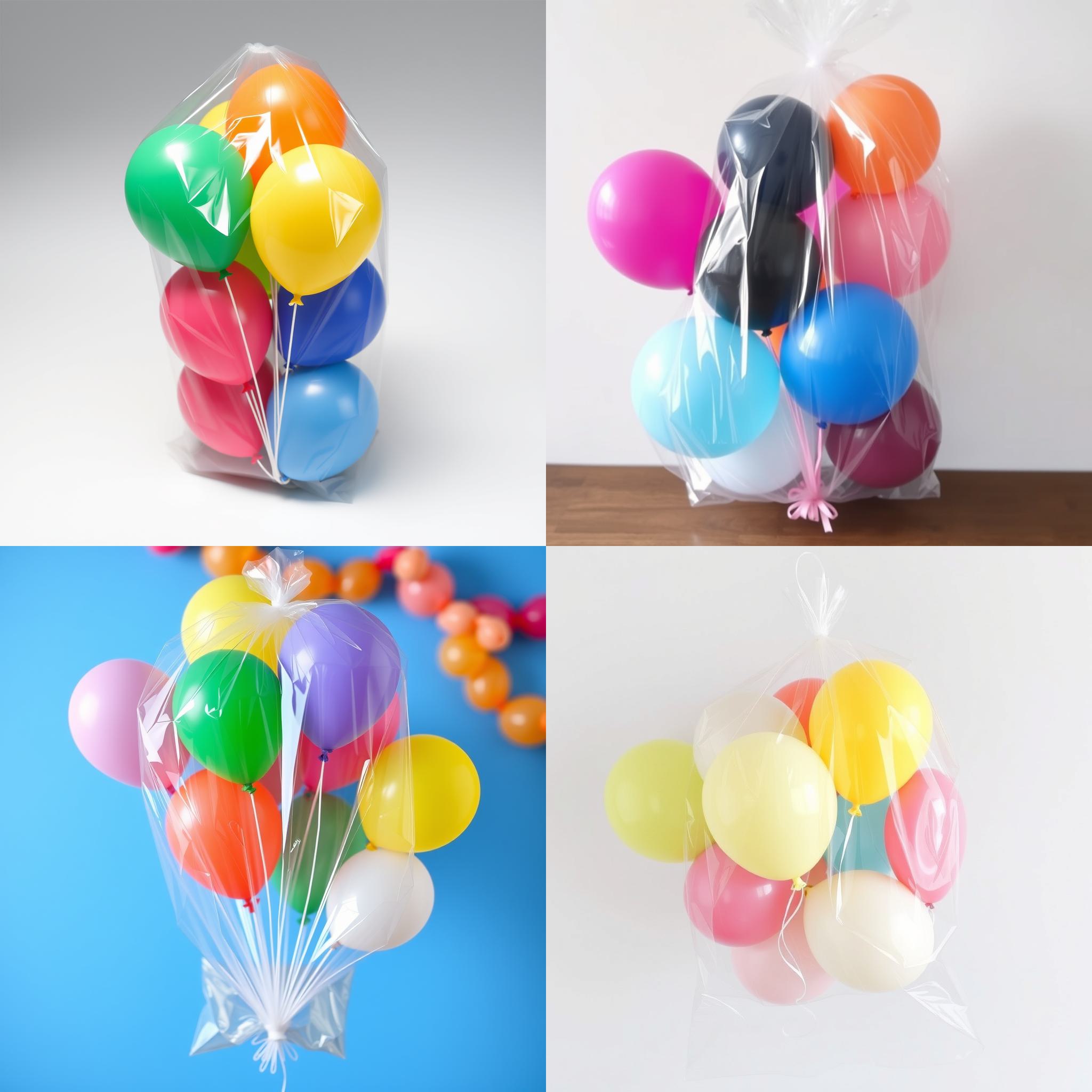 A small bag of party balloons for sale