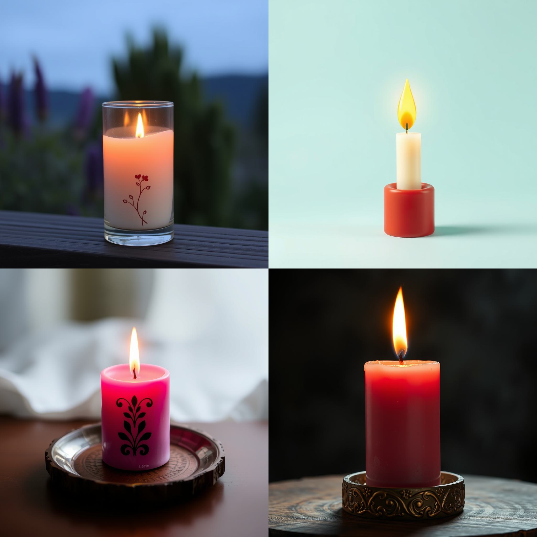 A candle