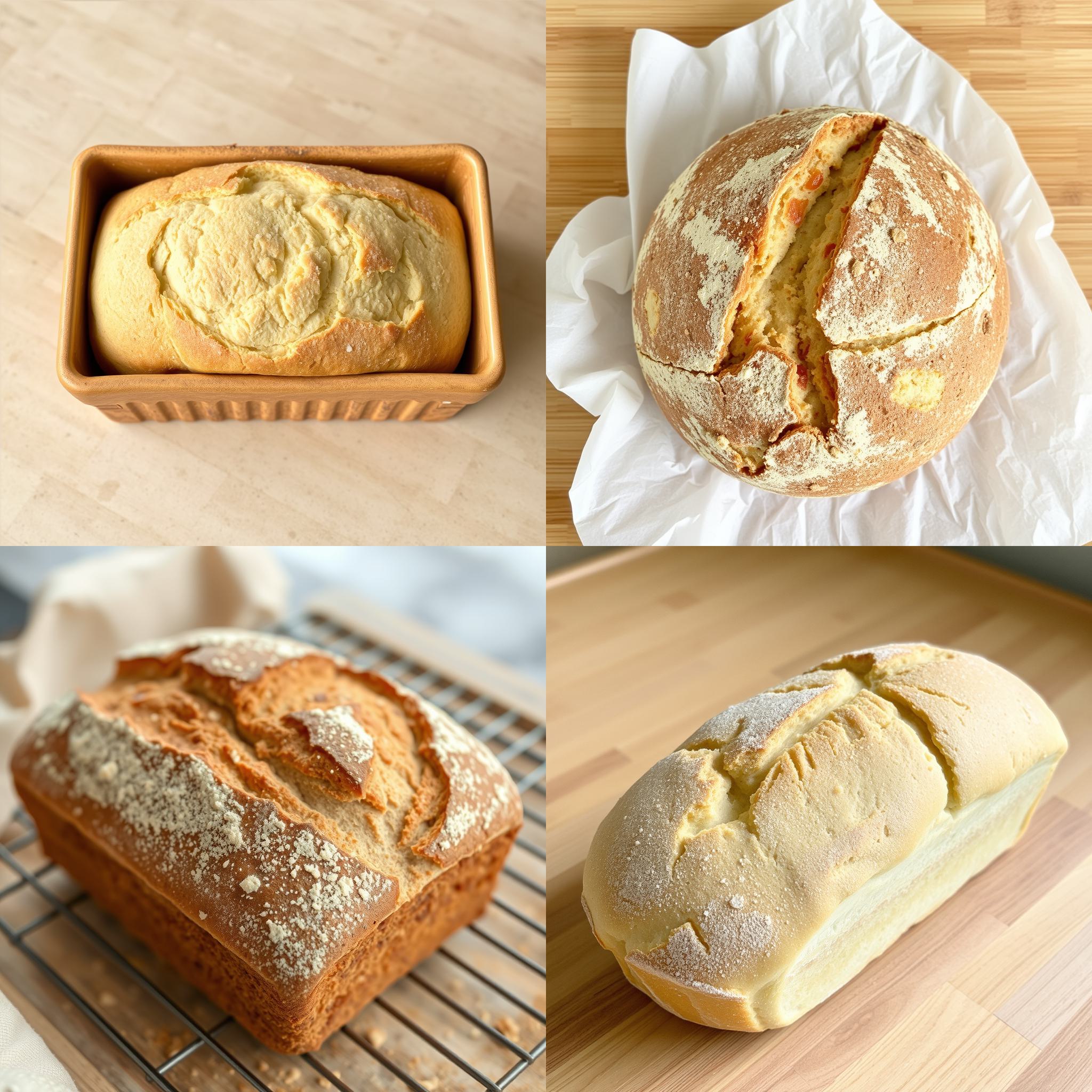 A loaf of bread ready to be baked