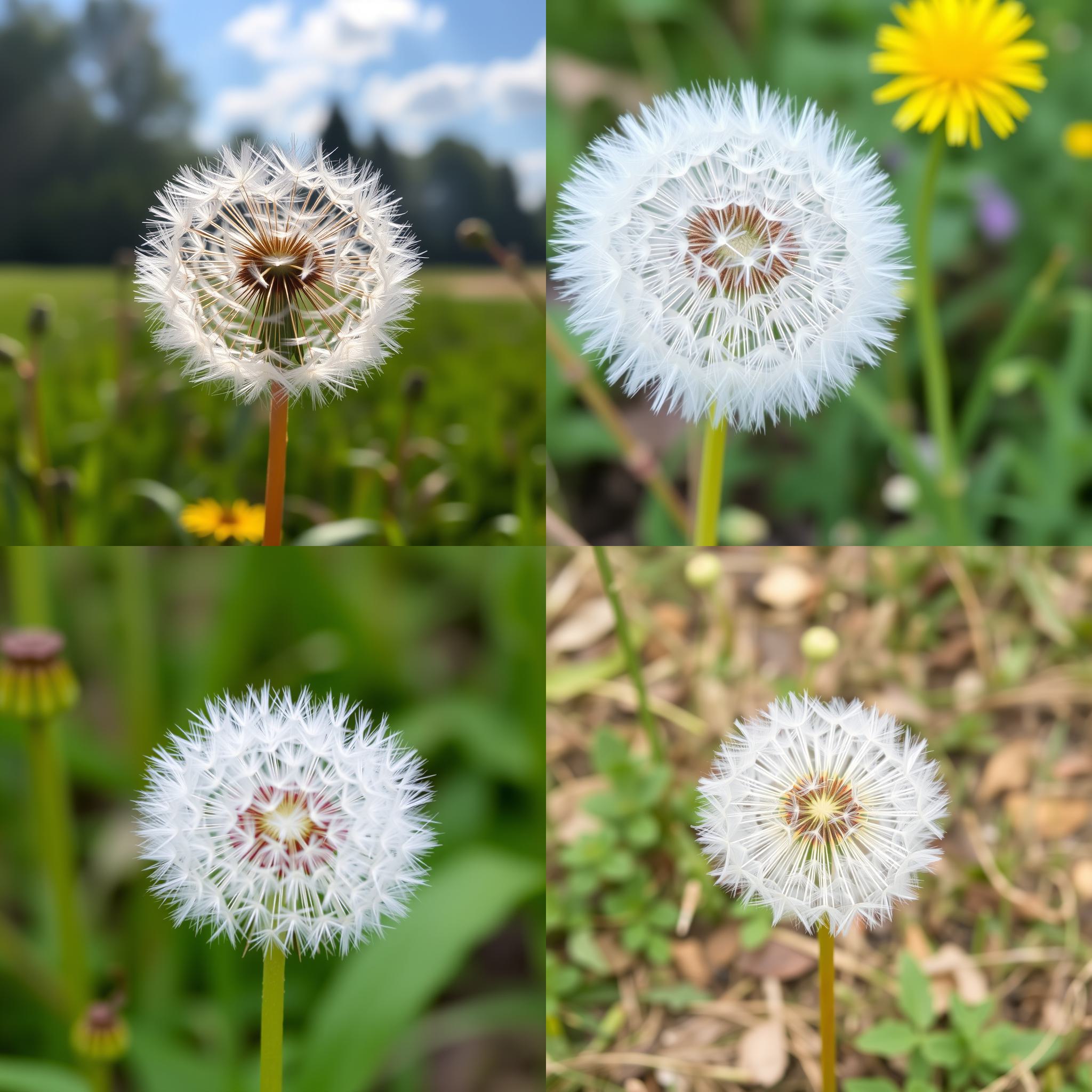 A mature dandelion