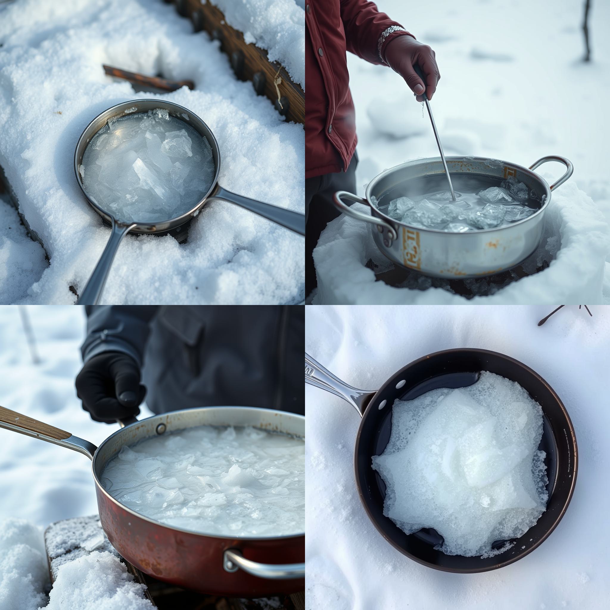 A cold pan