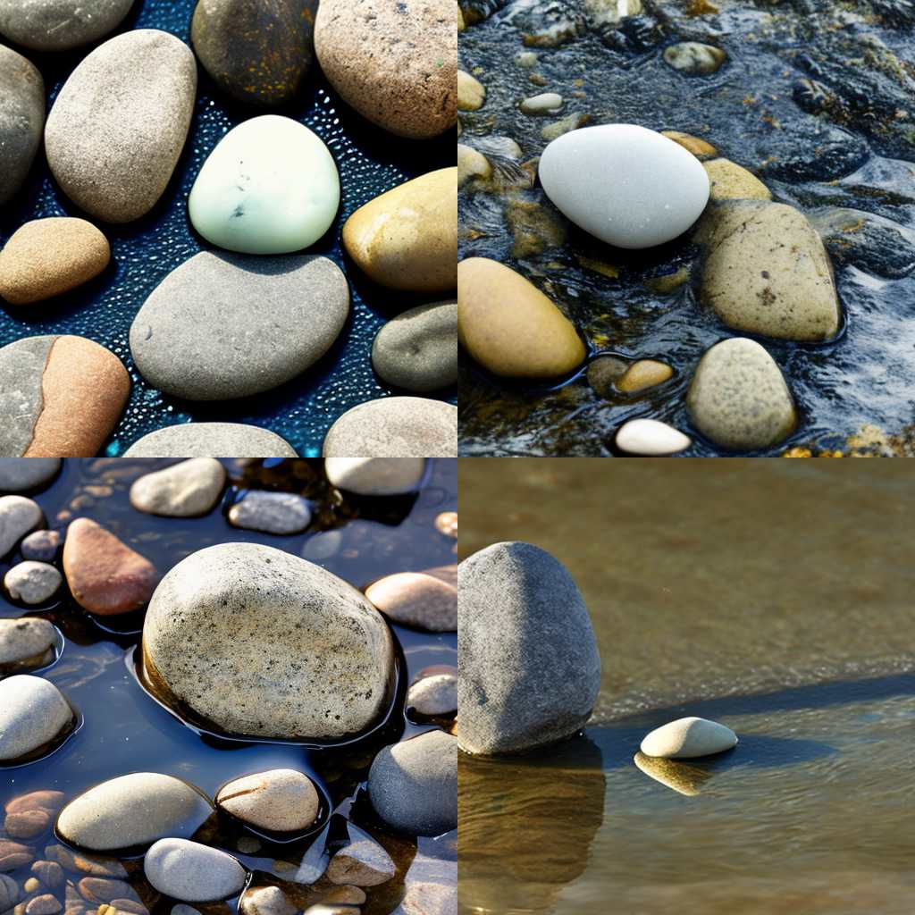 A pebble in the water