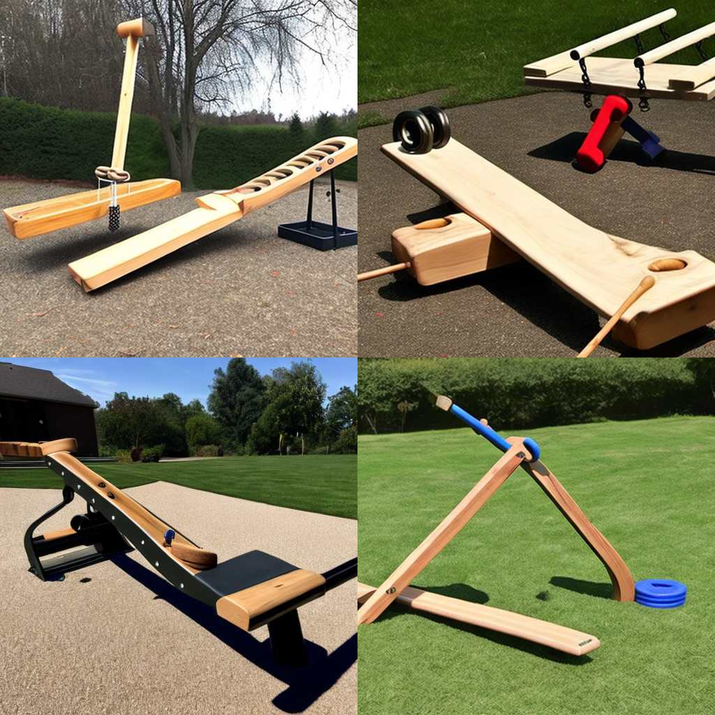 A seesaw with even weights on both sides