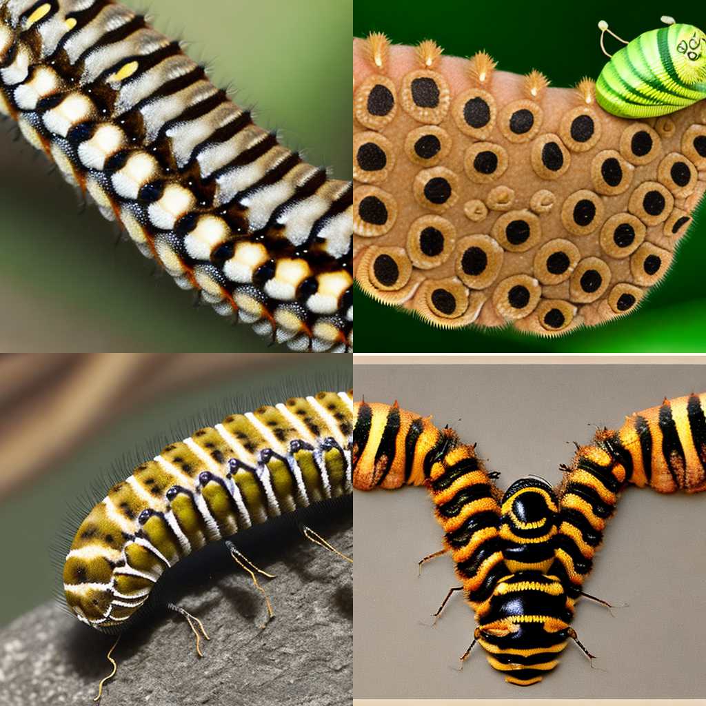 A caterpillar after metamorphosis