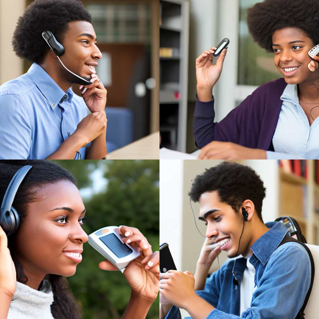 A college student making a call