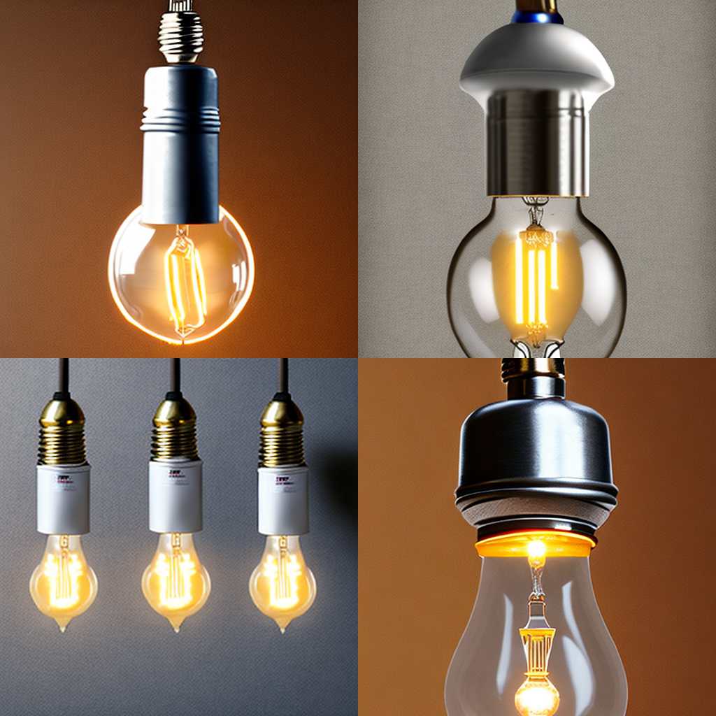 A lightbulb that's on