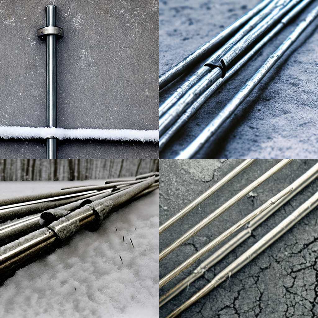 A cold metal rod