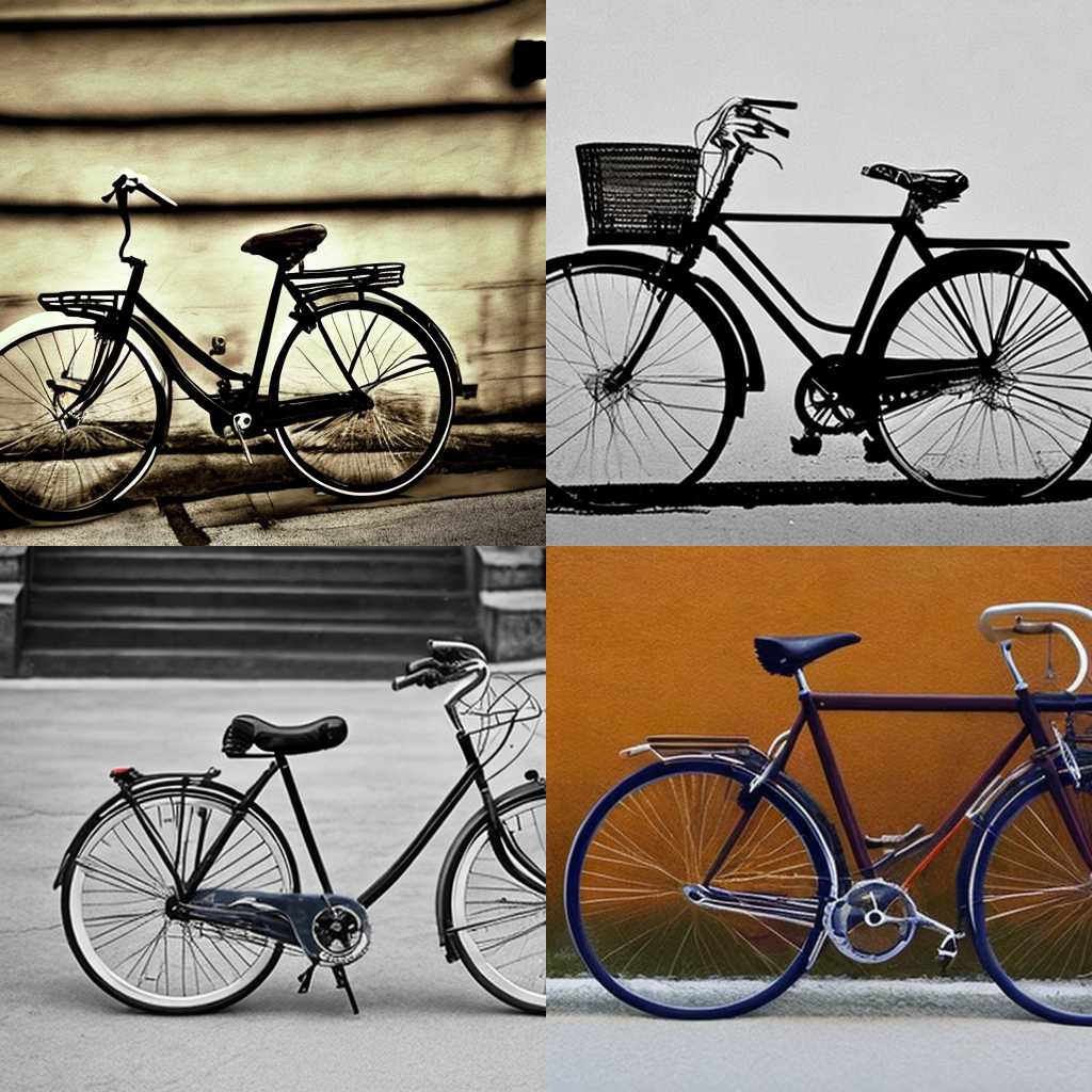 A bicycle