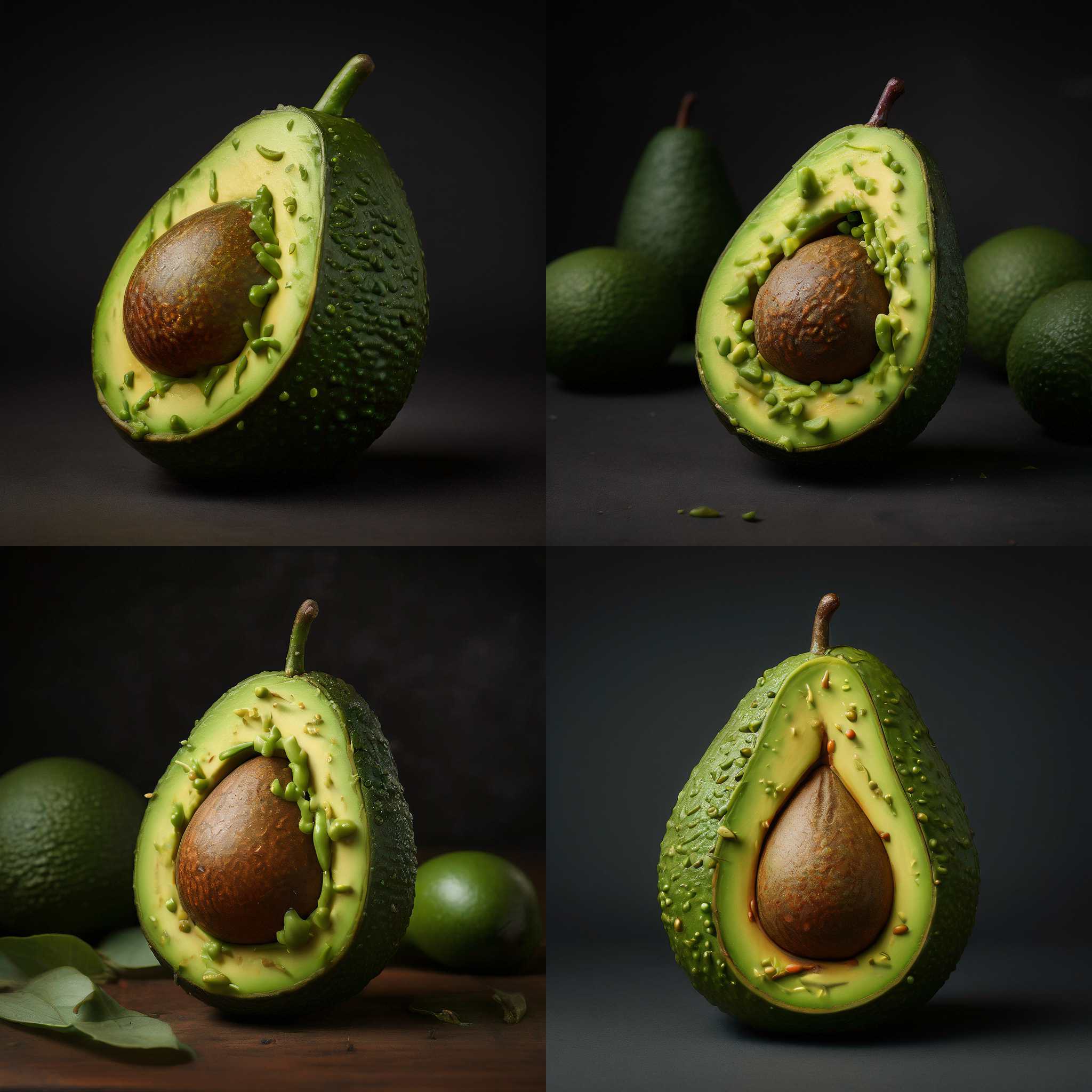 A premature avocado