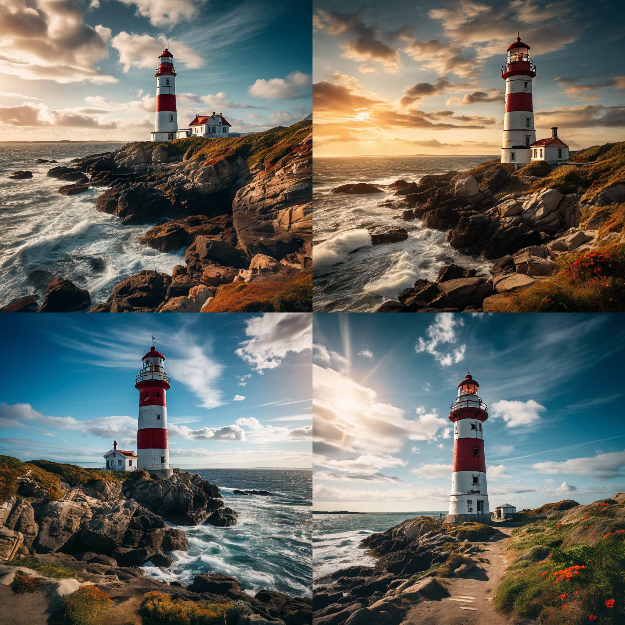 A lighthouse during daytime