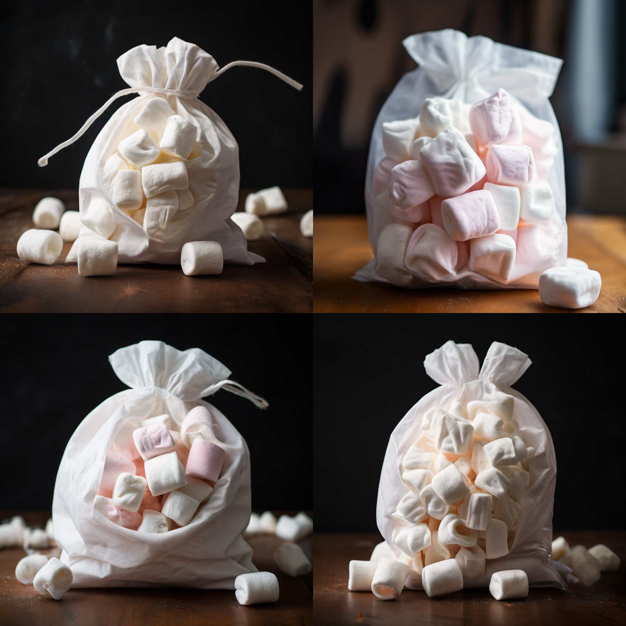 Marshmallow in a bag