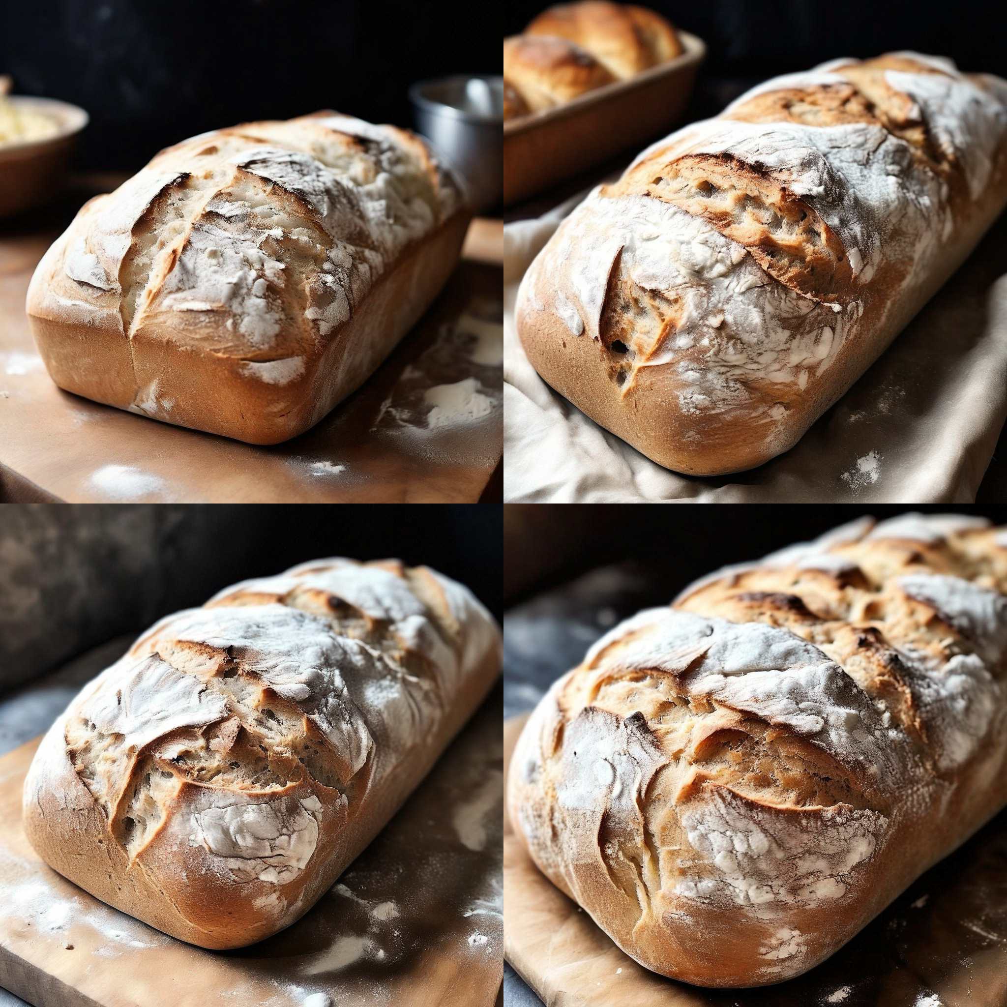 A loaf of bread ready to be baked