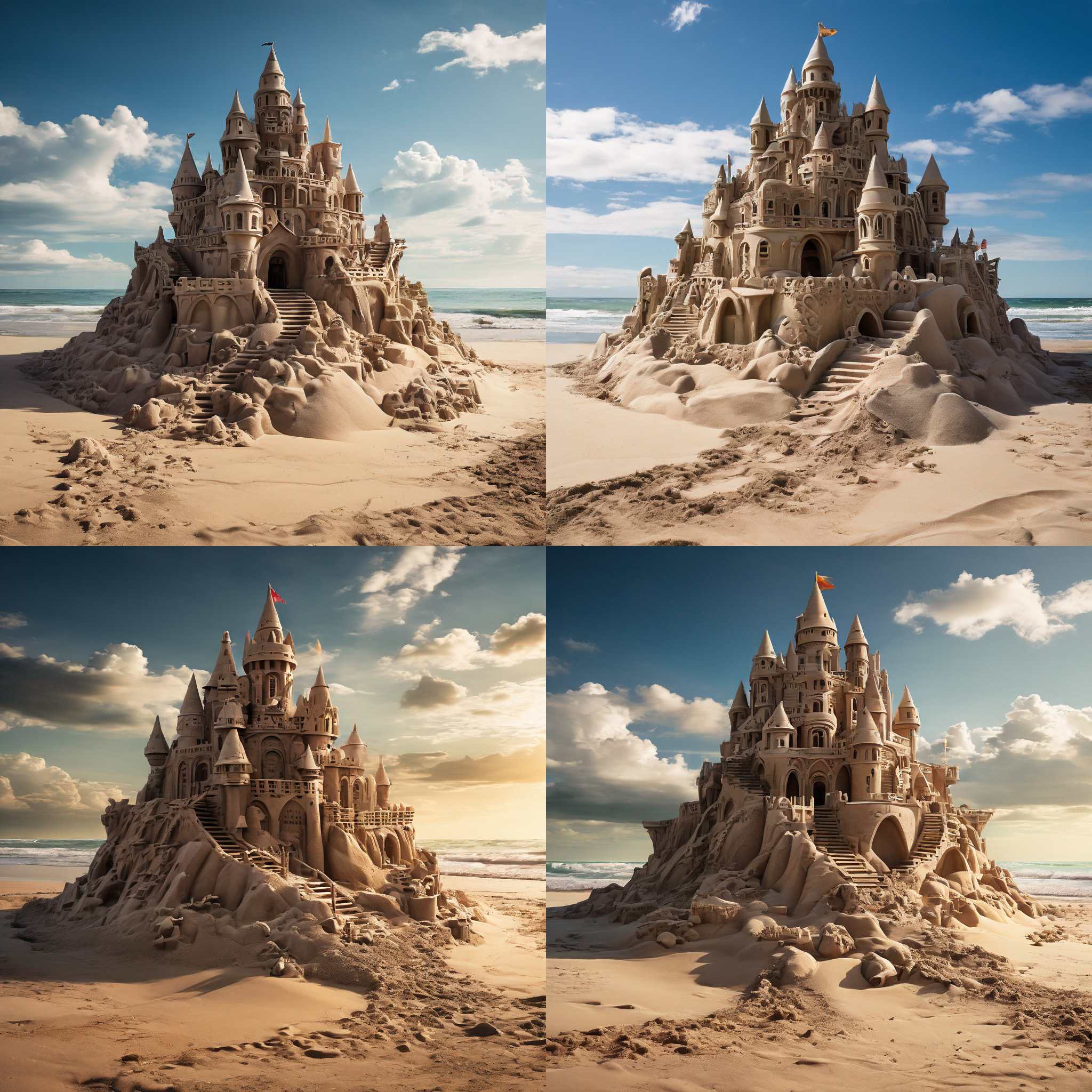 A sandcastle