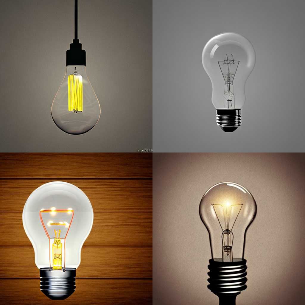 A lightbulb without electricity