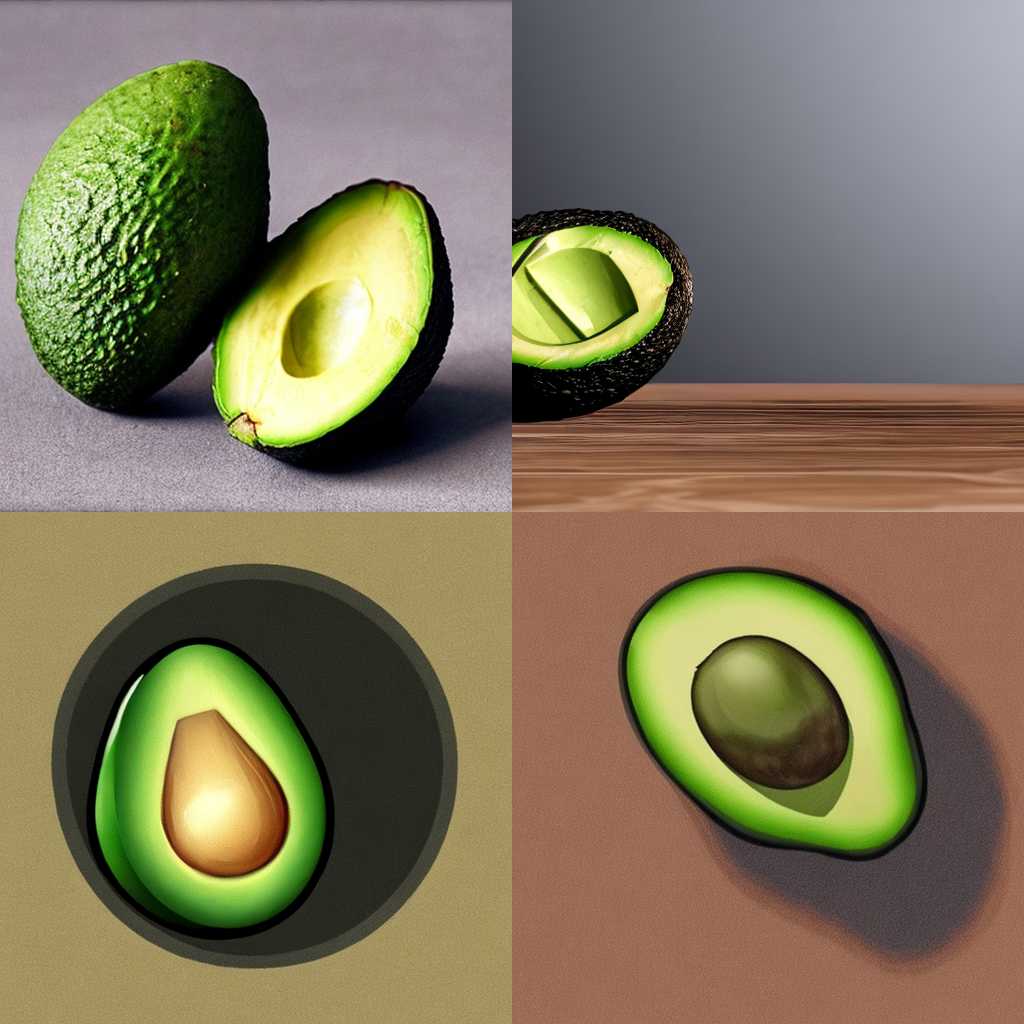 A premature avocado