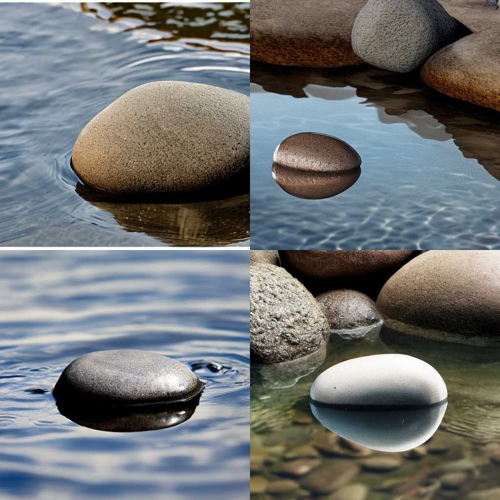 A pebble in the water