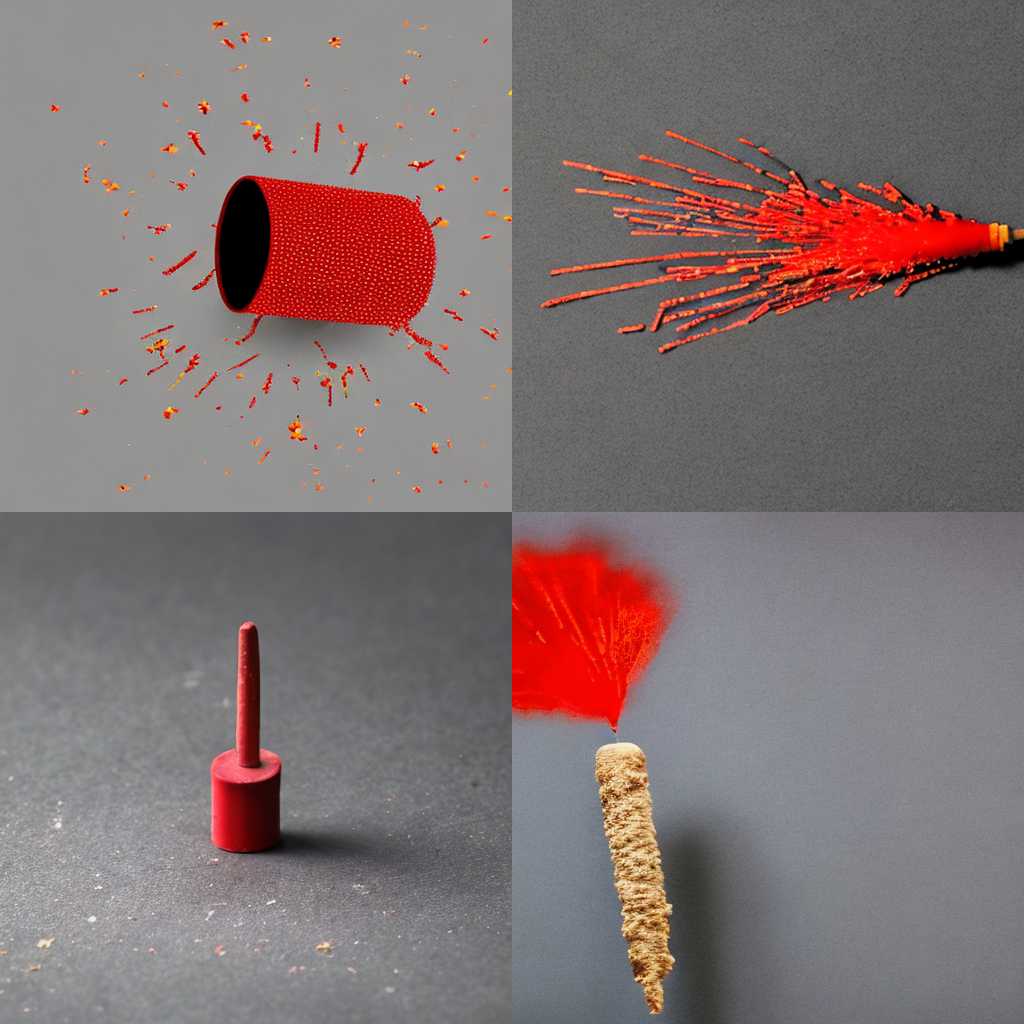 An unused firecracker