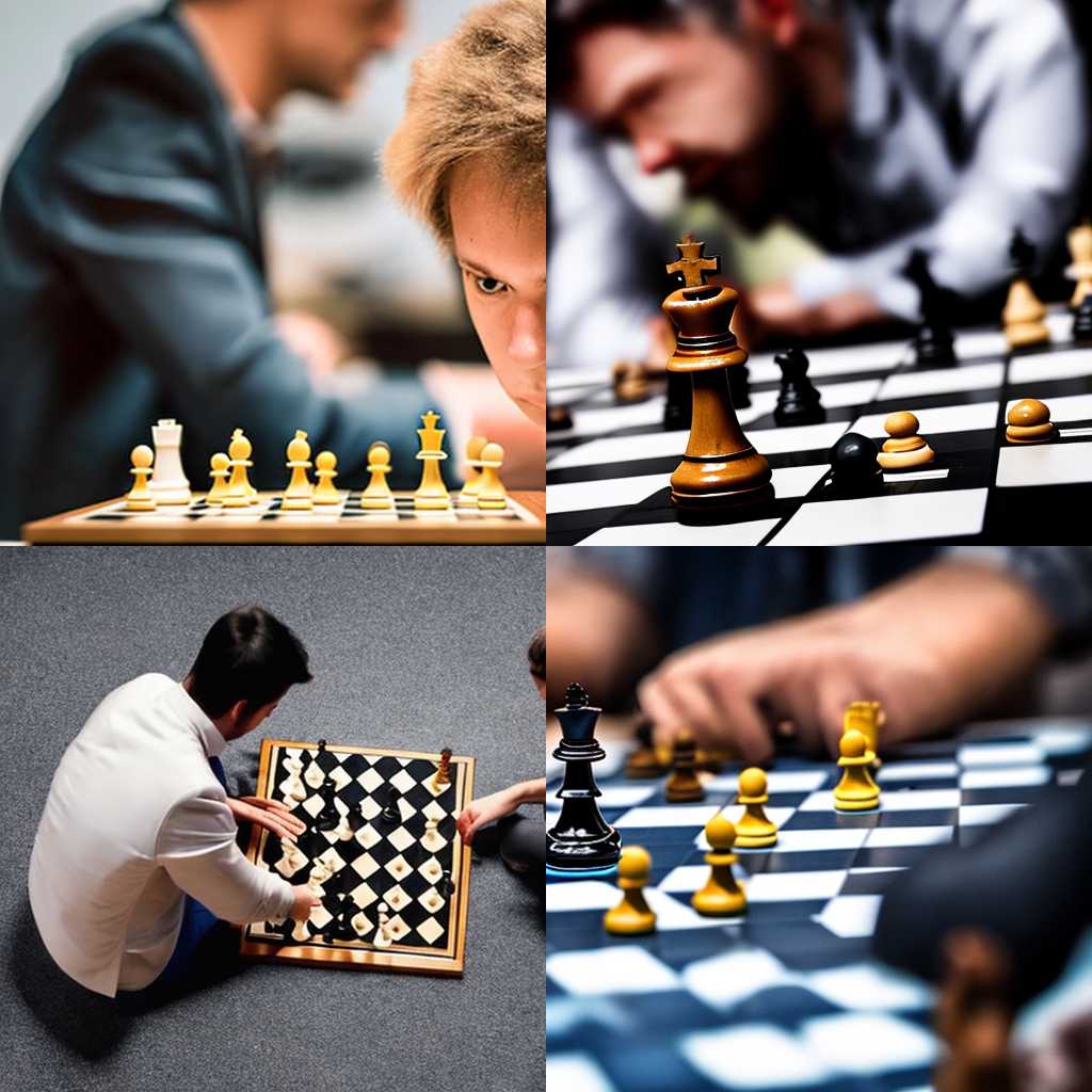 A chess player during the opponent's turn