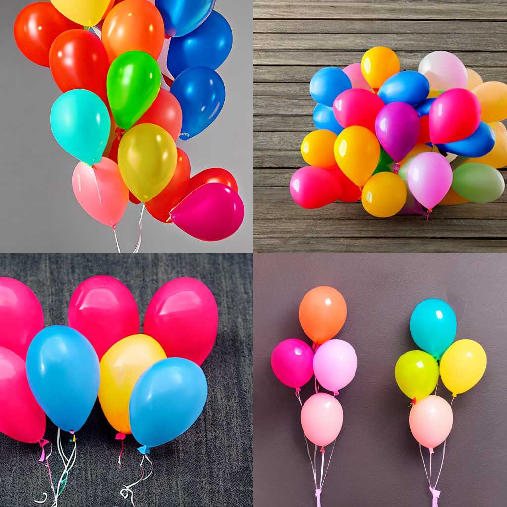 A small bag of party balloons for sale