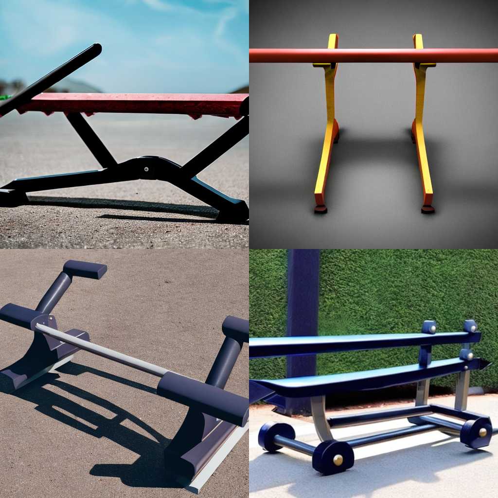 A seesaw with even weights on both sides