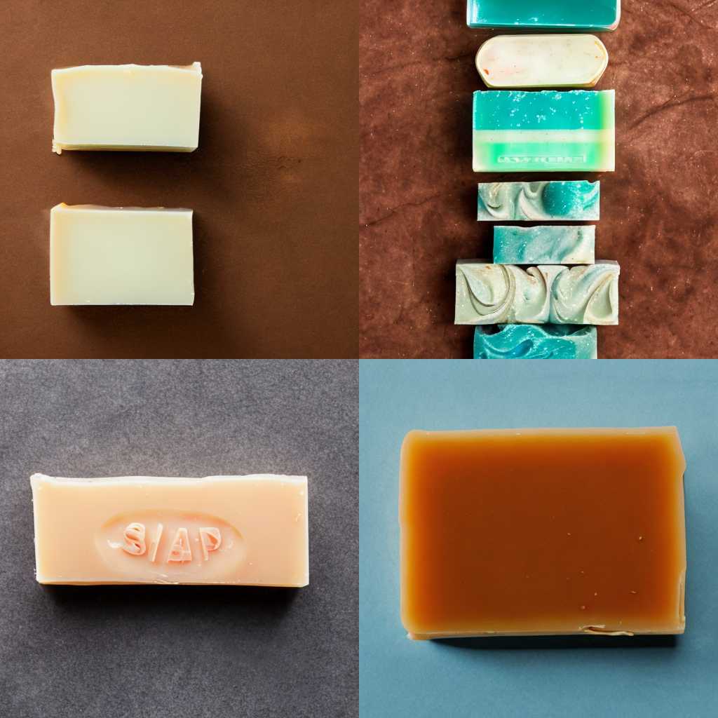 A leftover used soap bar