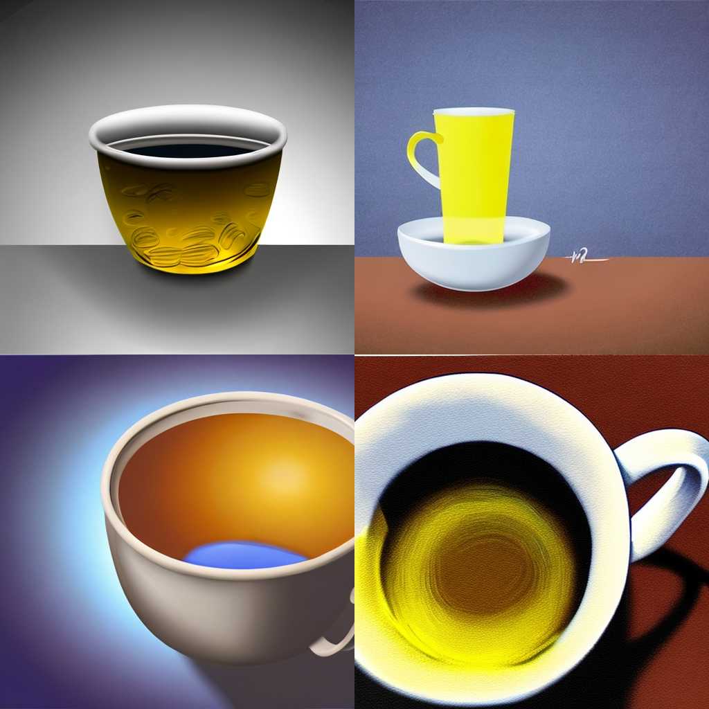 A cup of oil