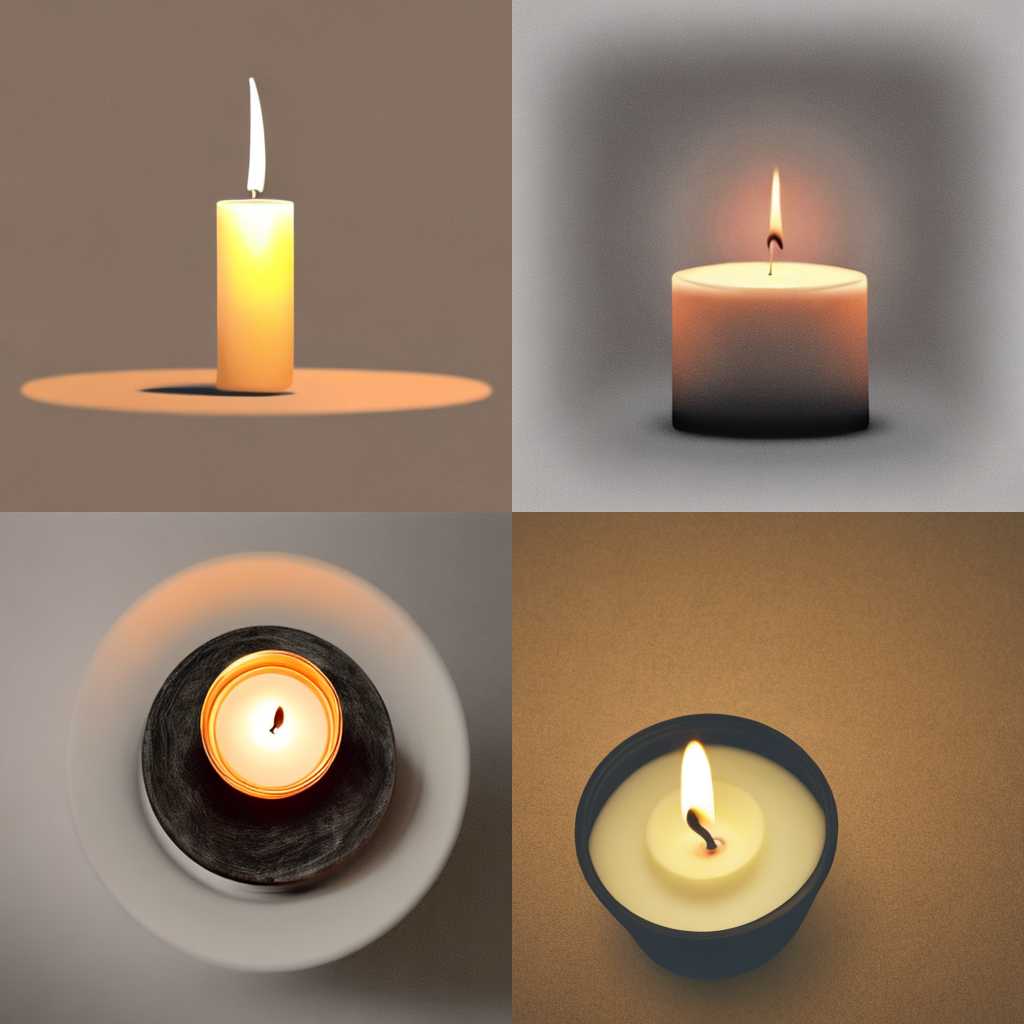 A candle