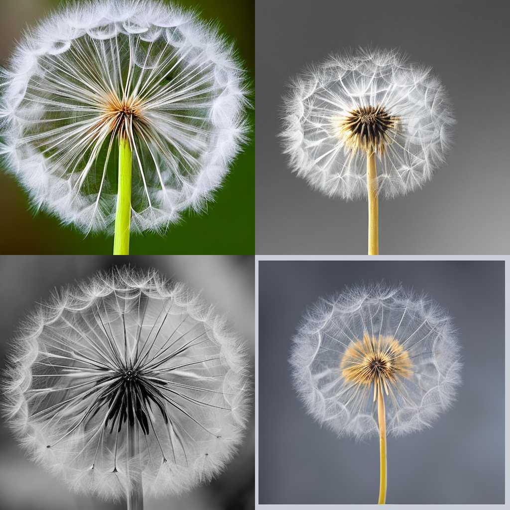 A mature dandelion