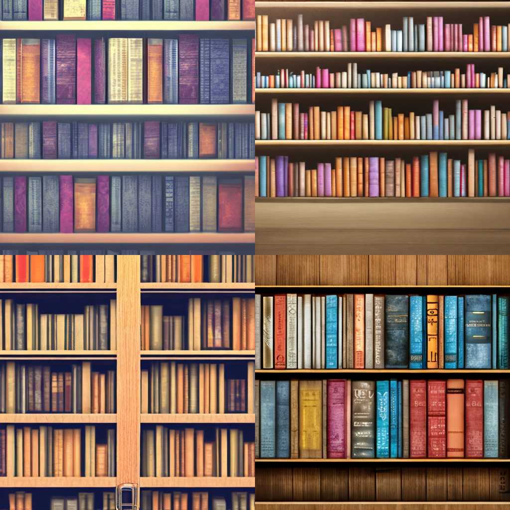 A book on a shelf