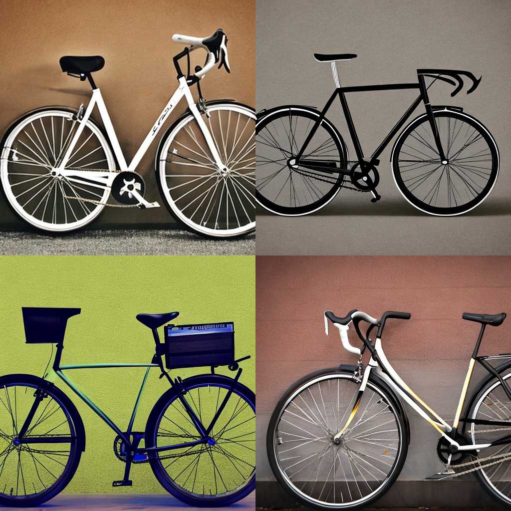 A bicycle