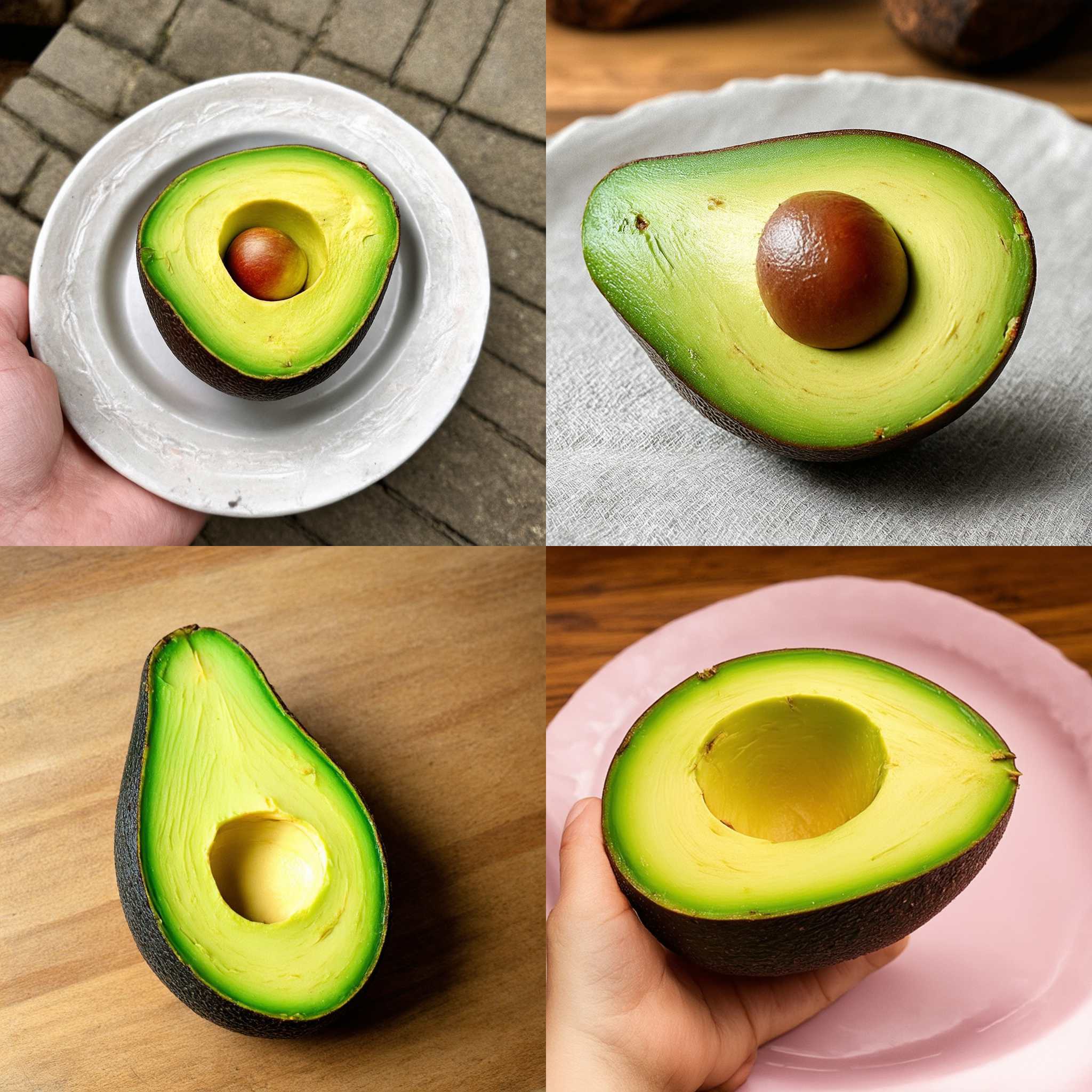 A premature avocado