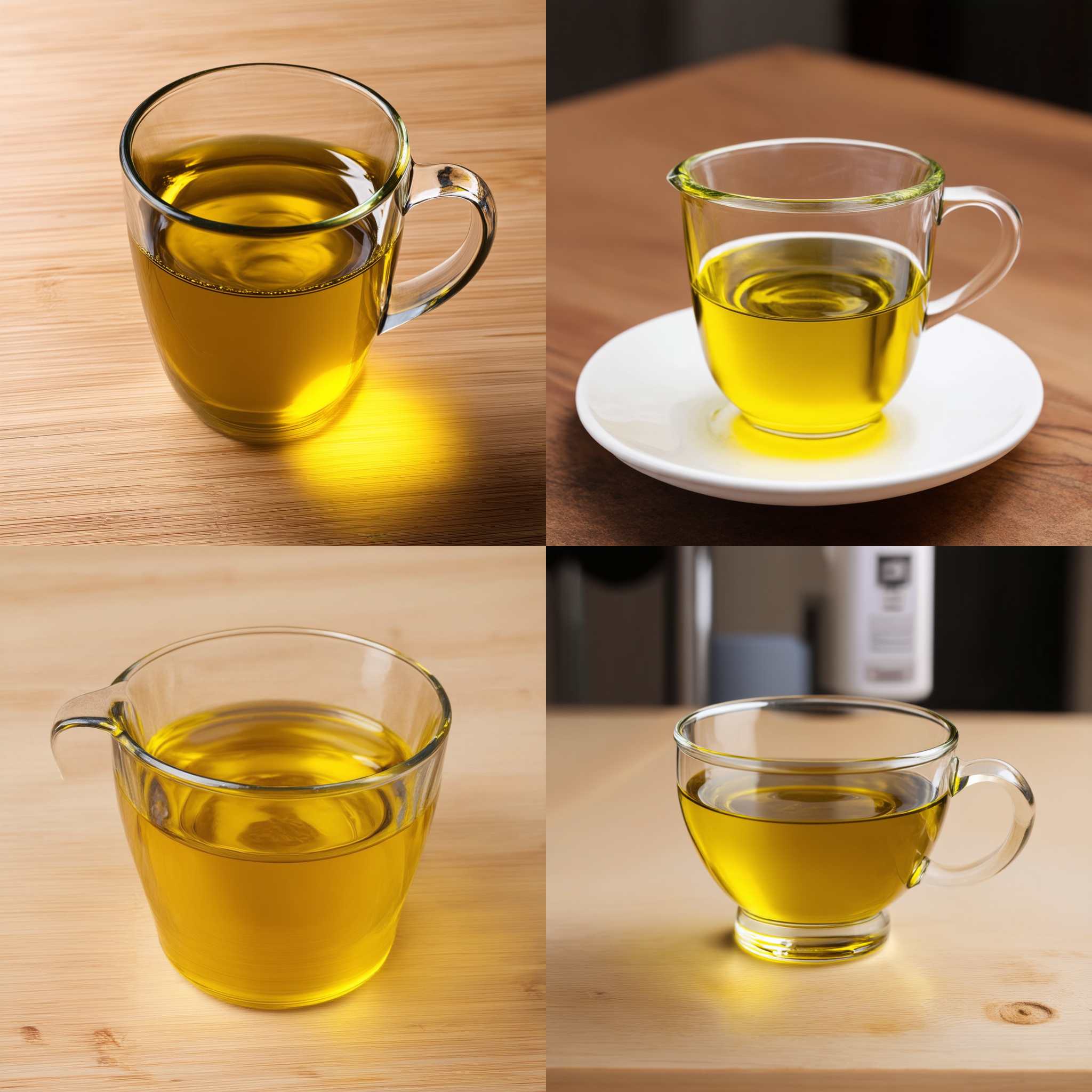 A cup of oil