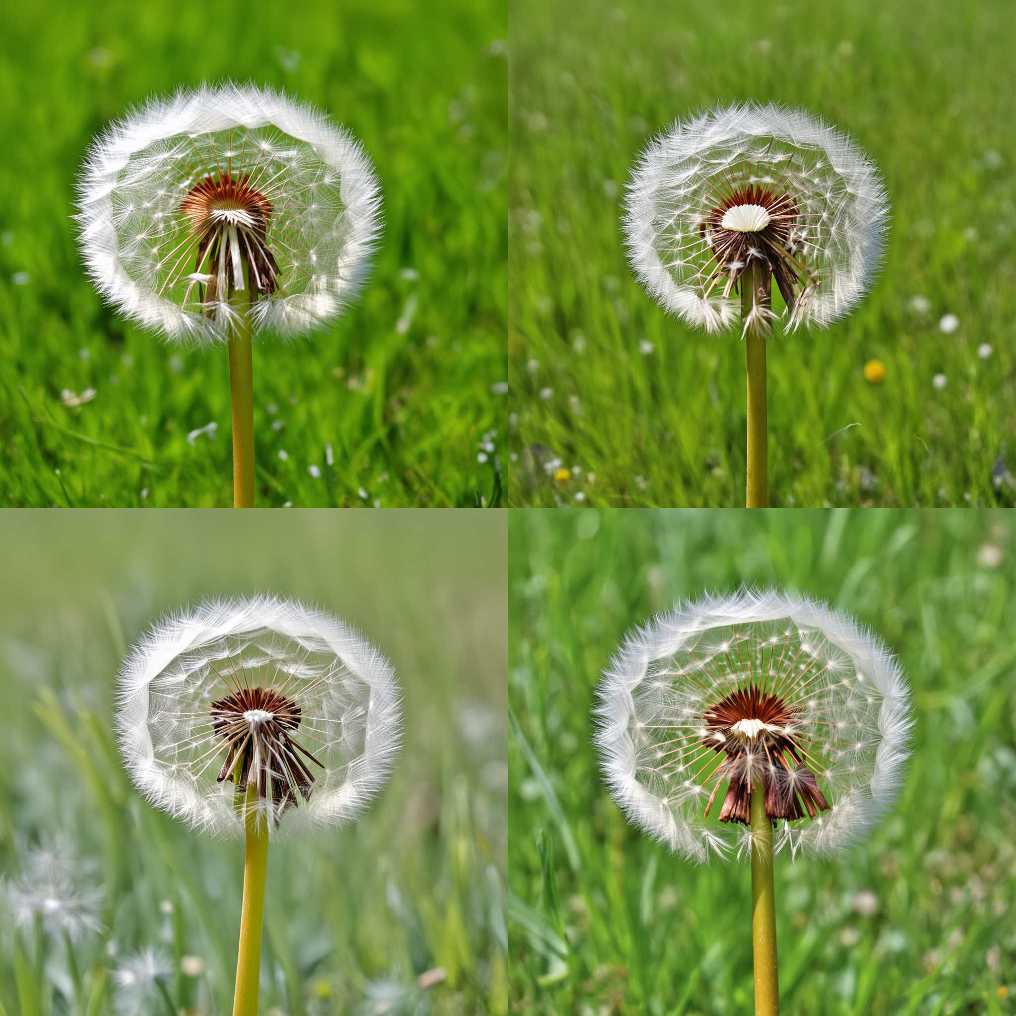 A mature dandelion