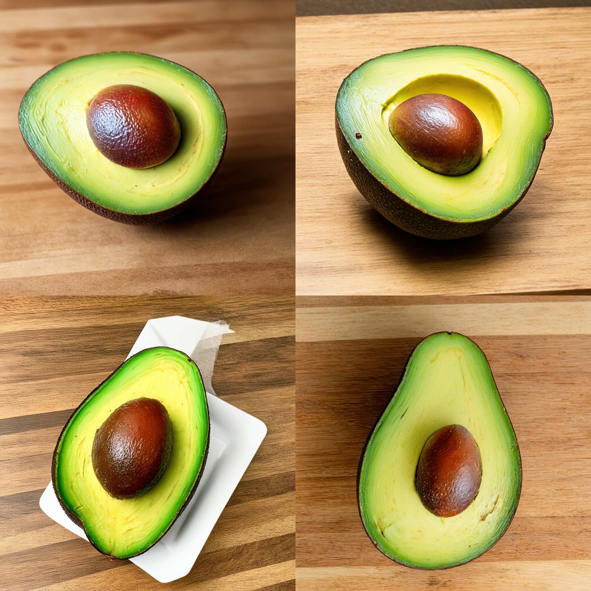 An overripe avocado